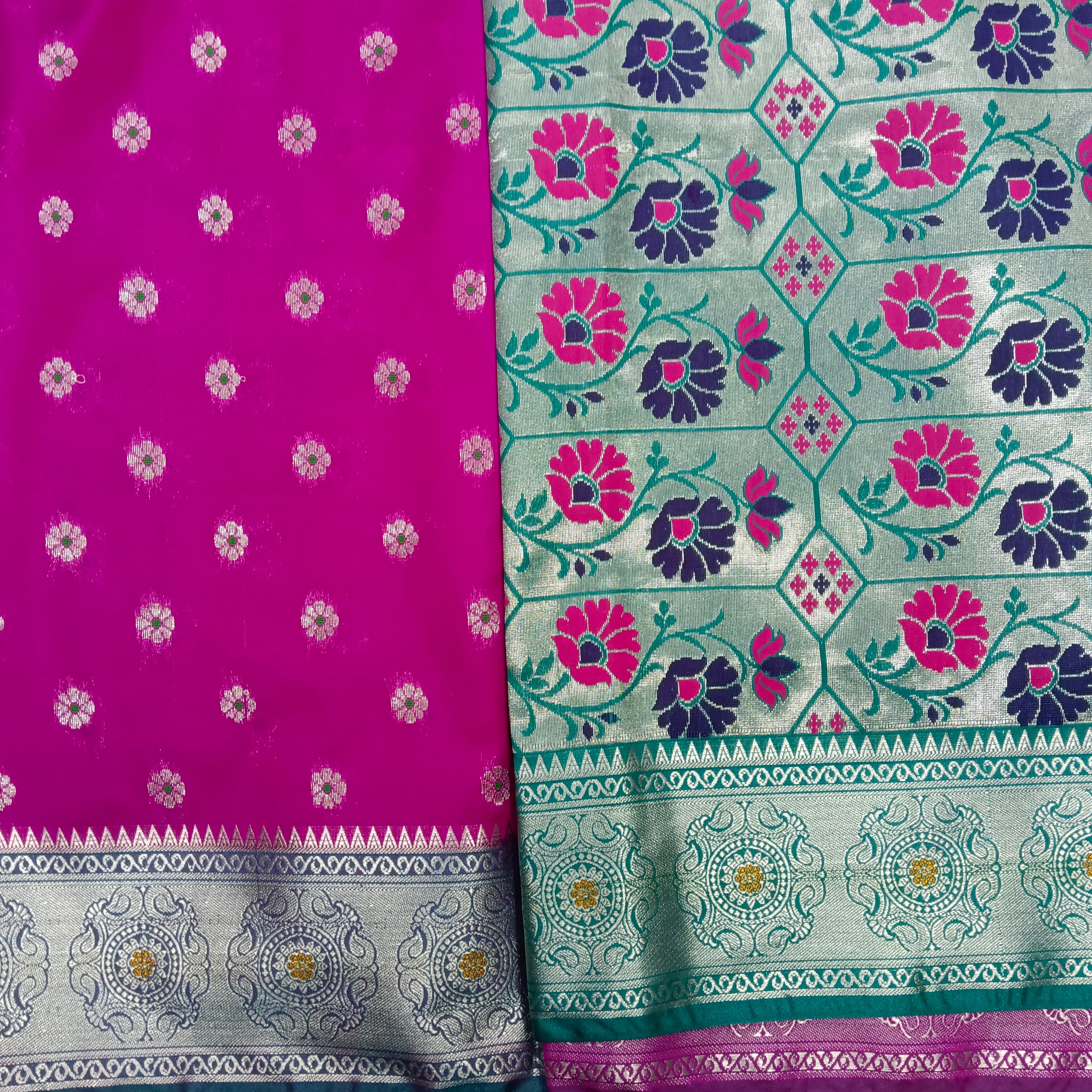 Paithani Art Silk Madisar
