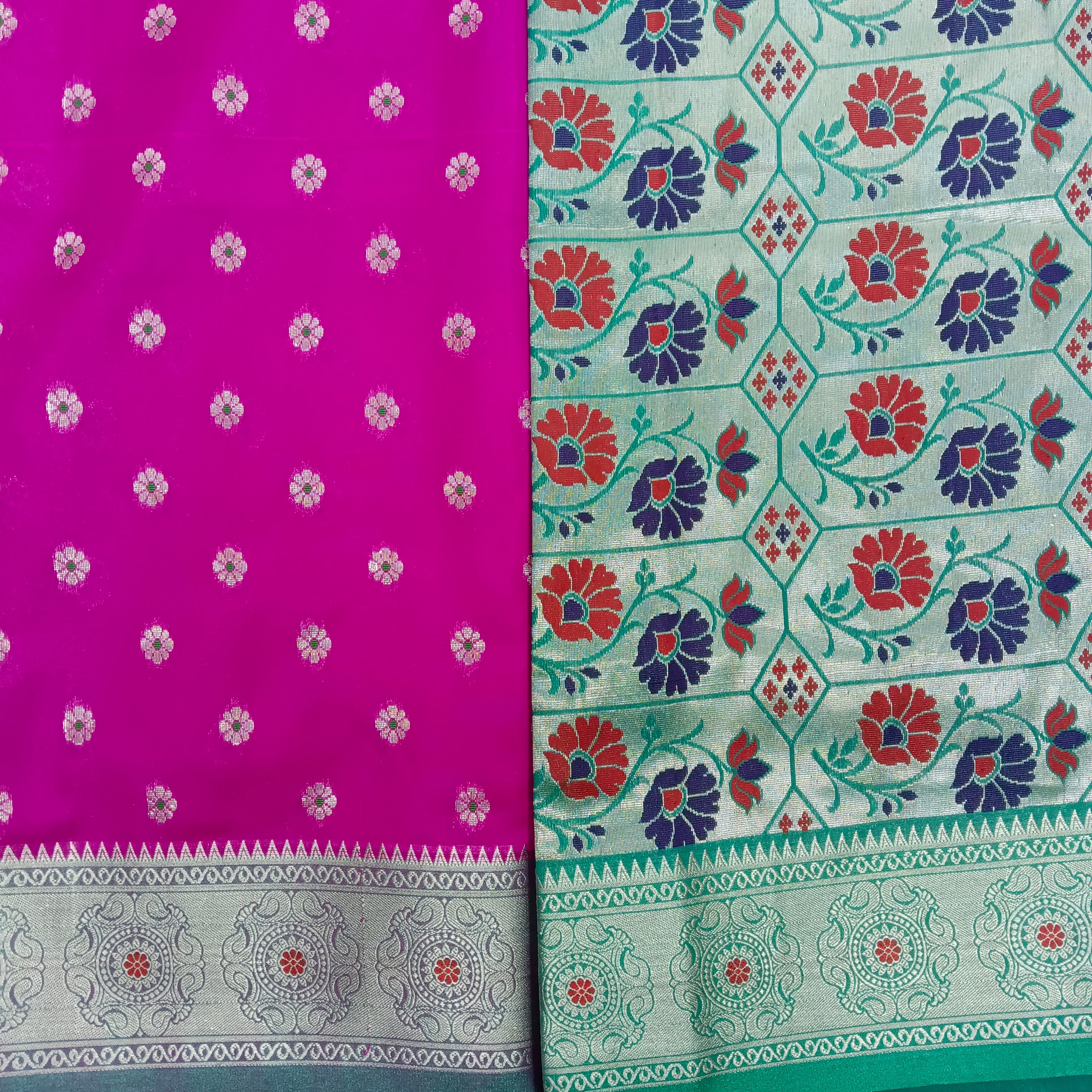 Paithani Art Silk Madisar