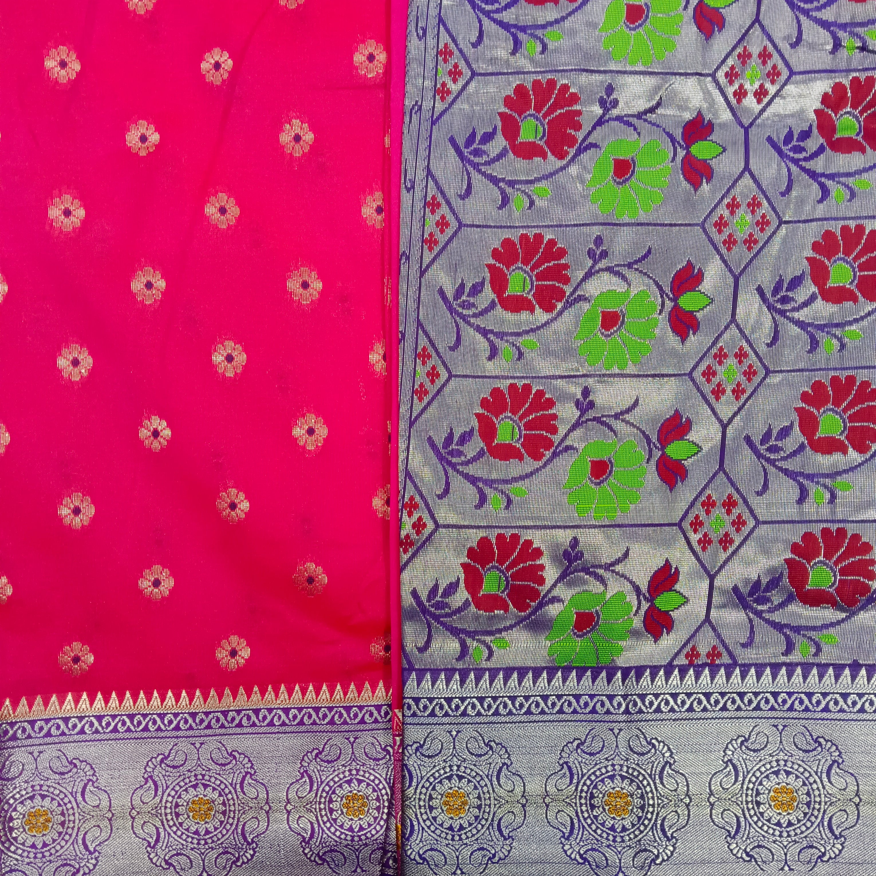 Paithani Art Silk Madisar