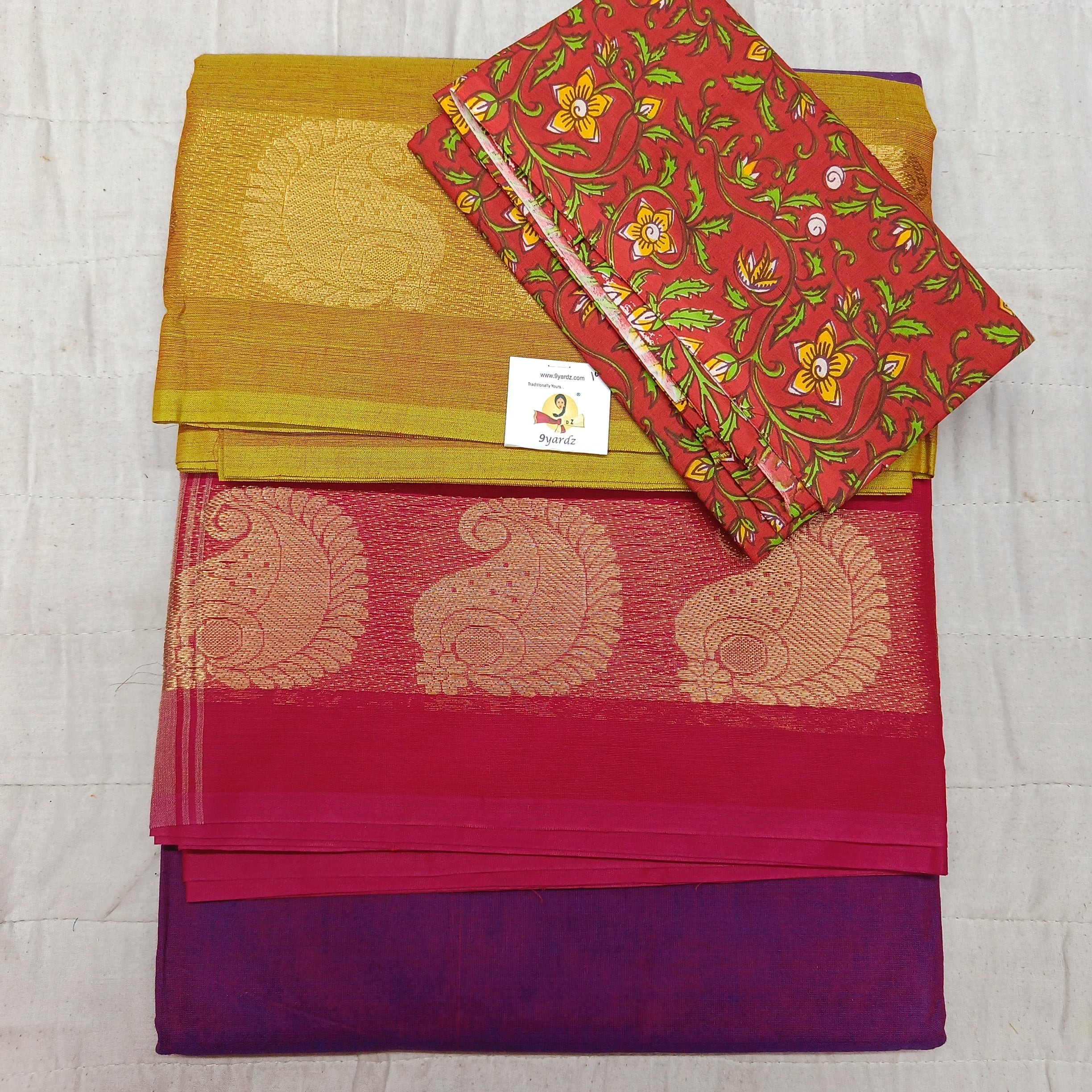 Arupukottai cotton 10 yards madisar