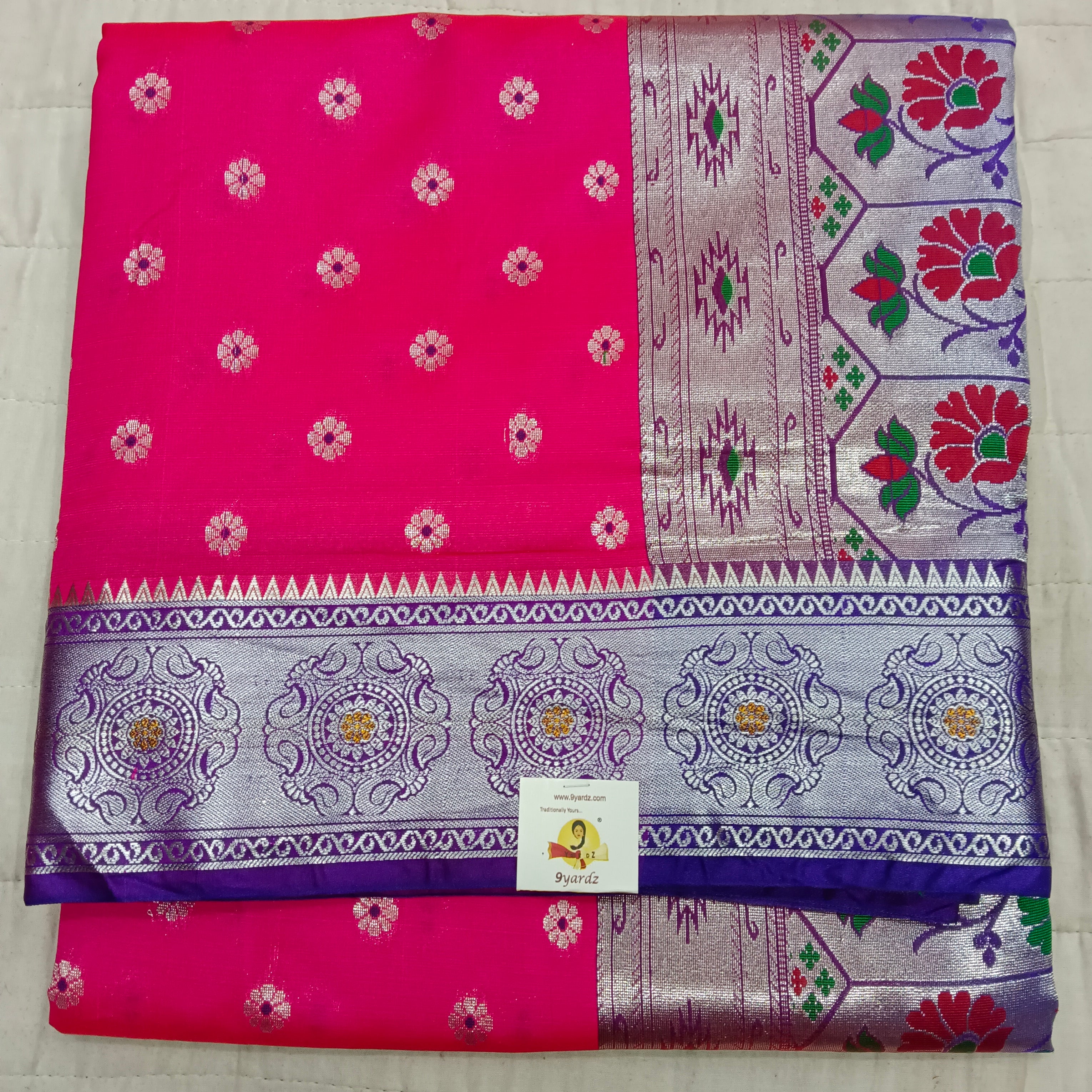 Paithani Art Silk Madisar