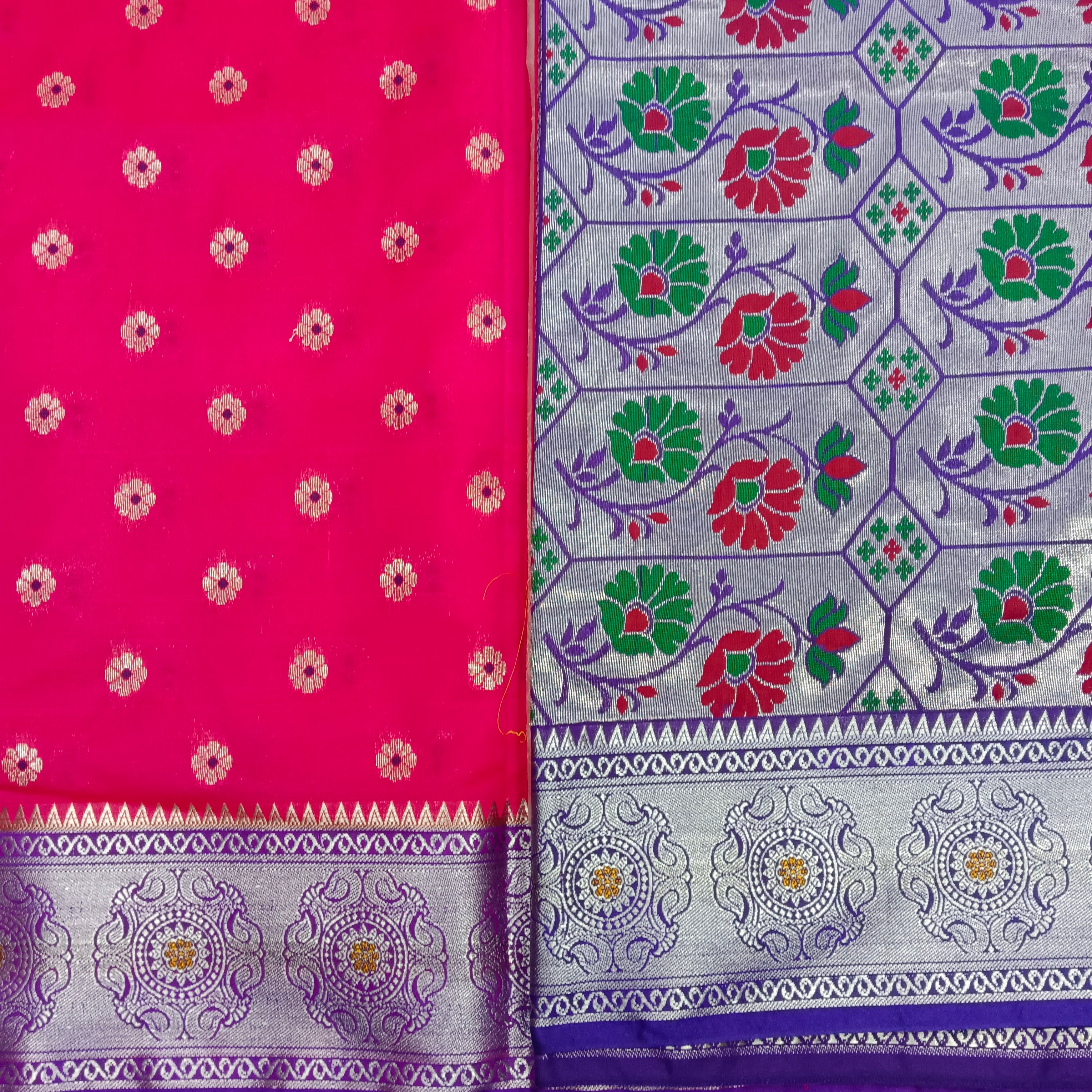 Paithani Art Silk Madisar