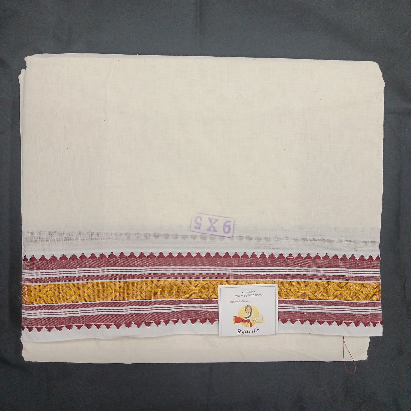 Nagari Suryavamsam Cotton Dhothi 9*5