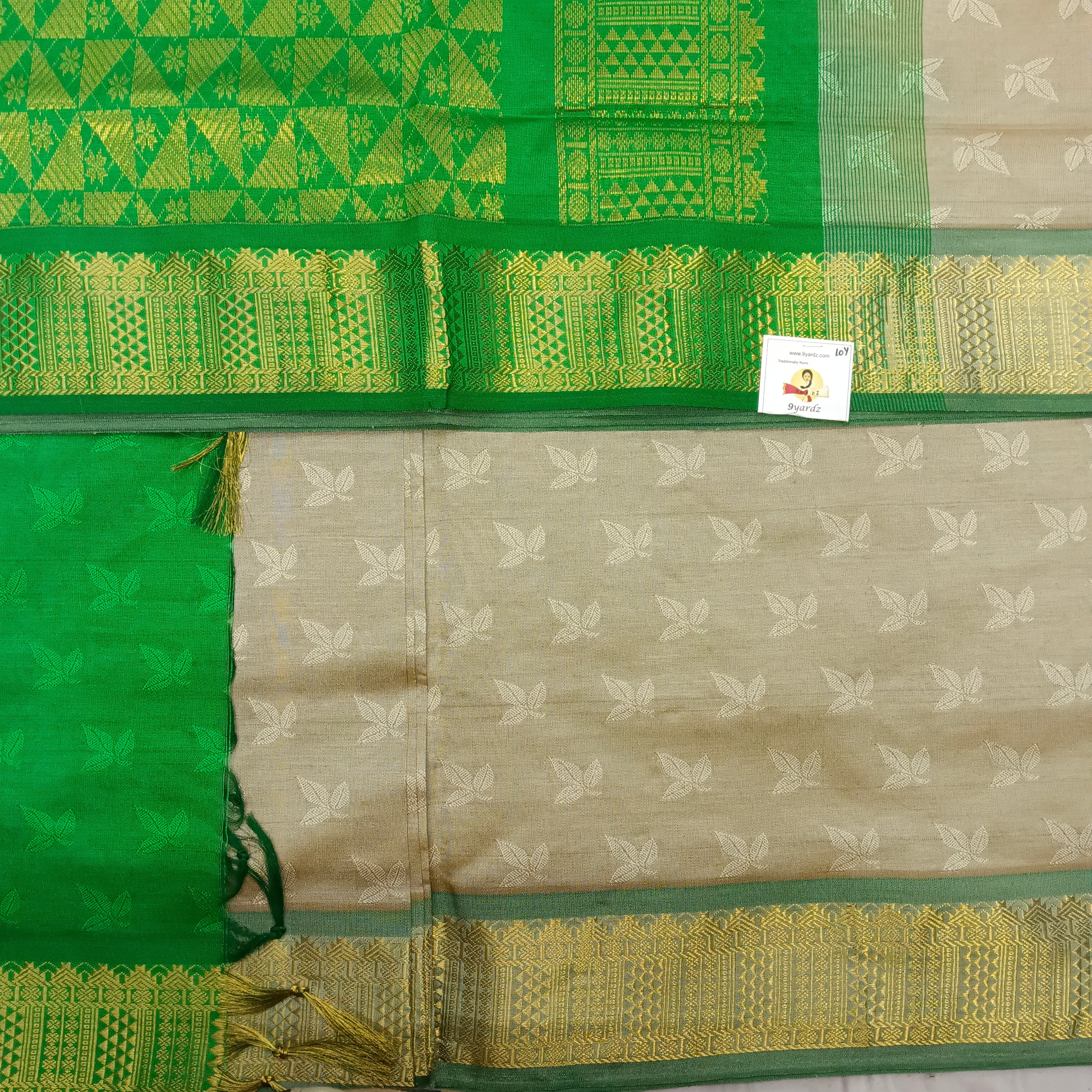 Semi Silk cotton Madisar Embossed