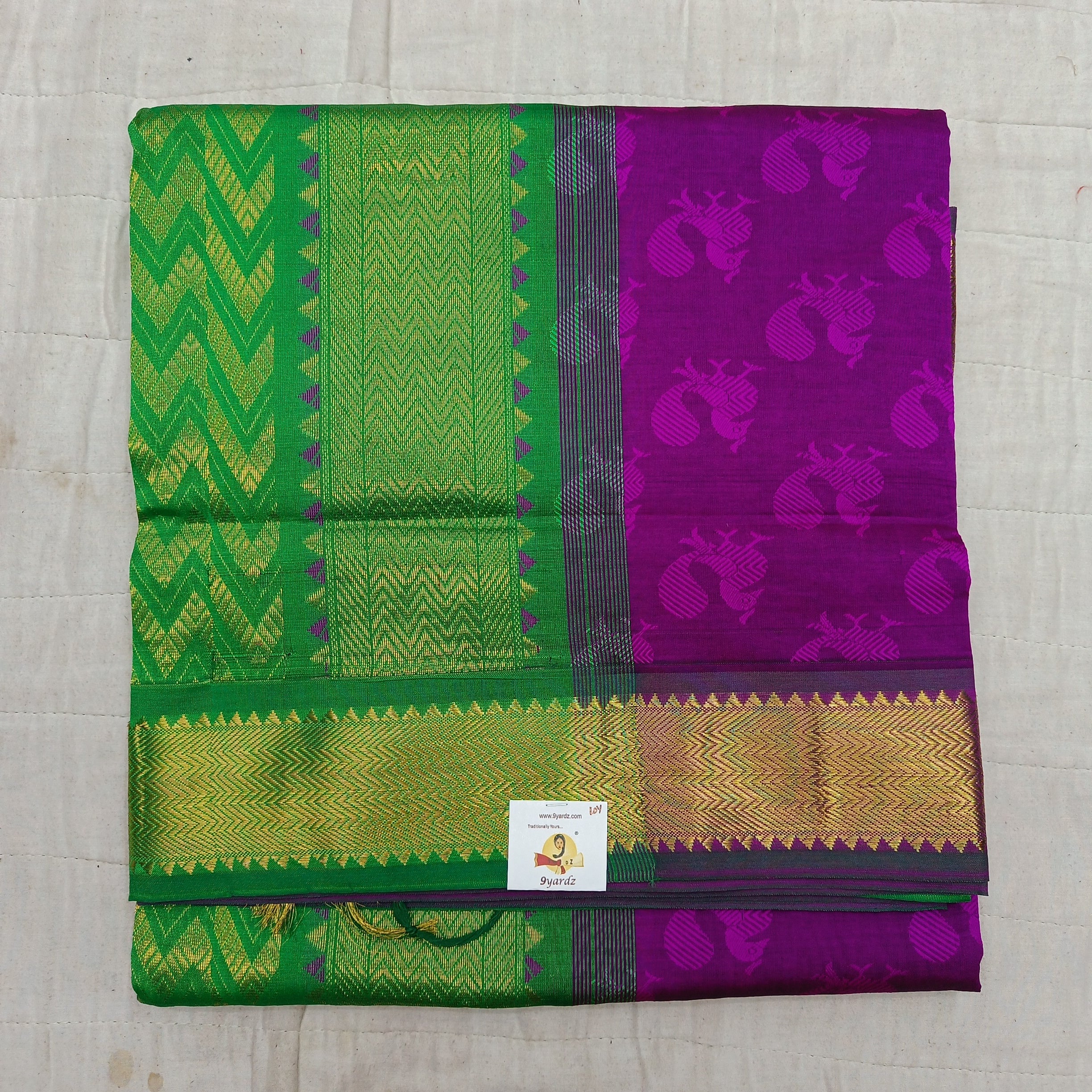 Semi Silk cotton Madisar Embossed