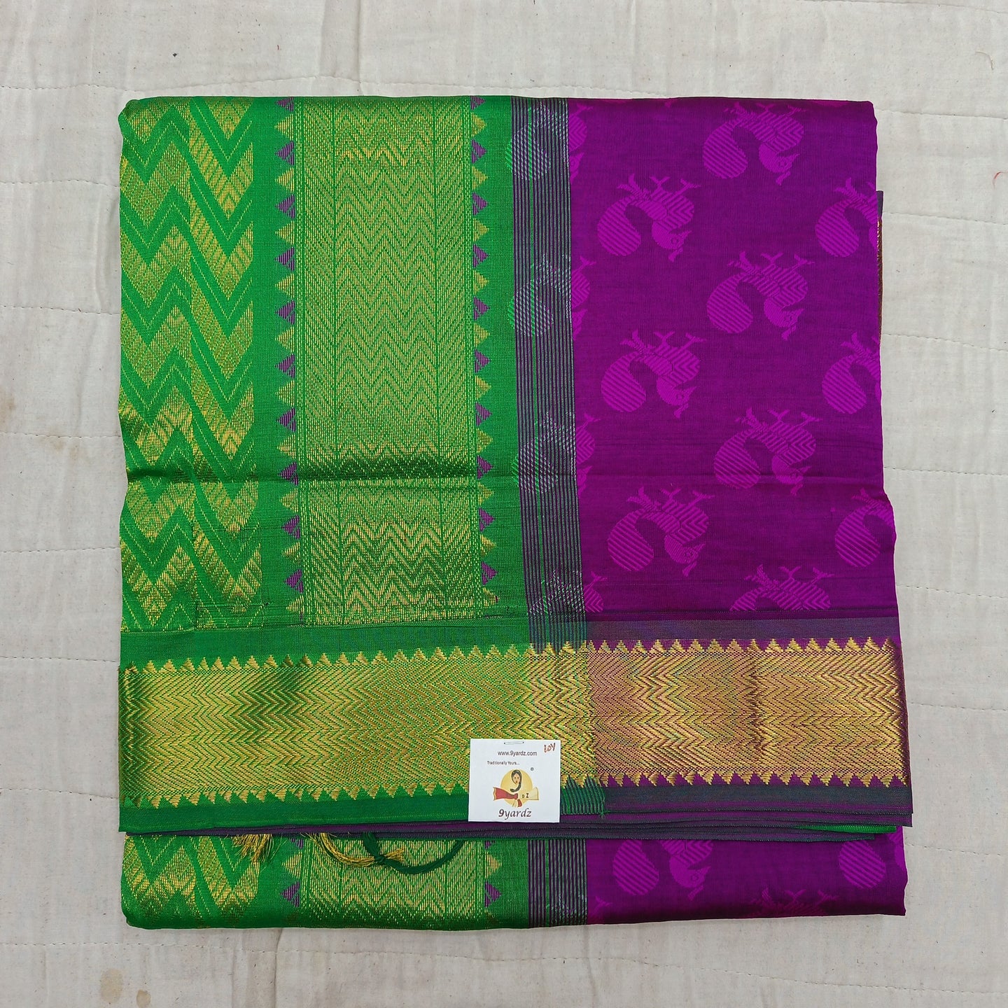 Semi Silk cotton Madisar Embossed