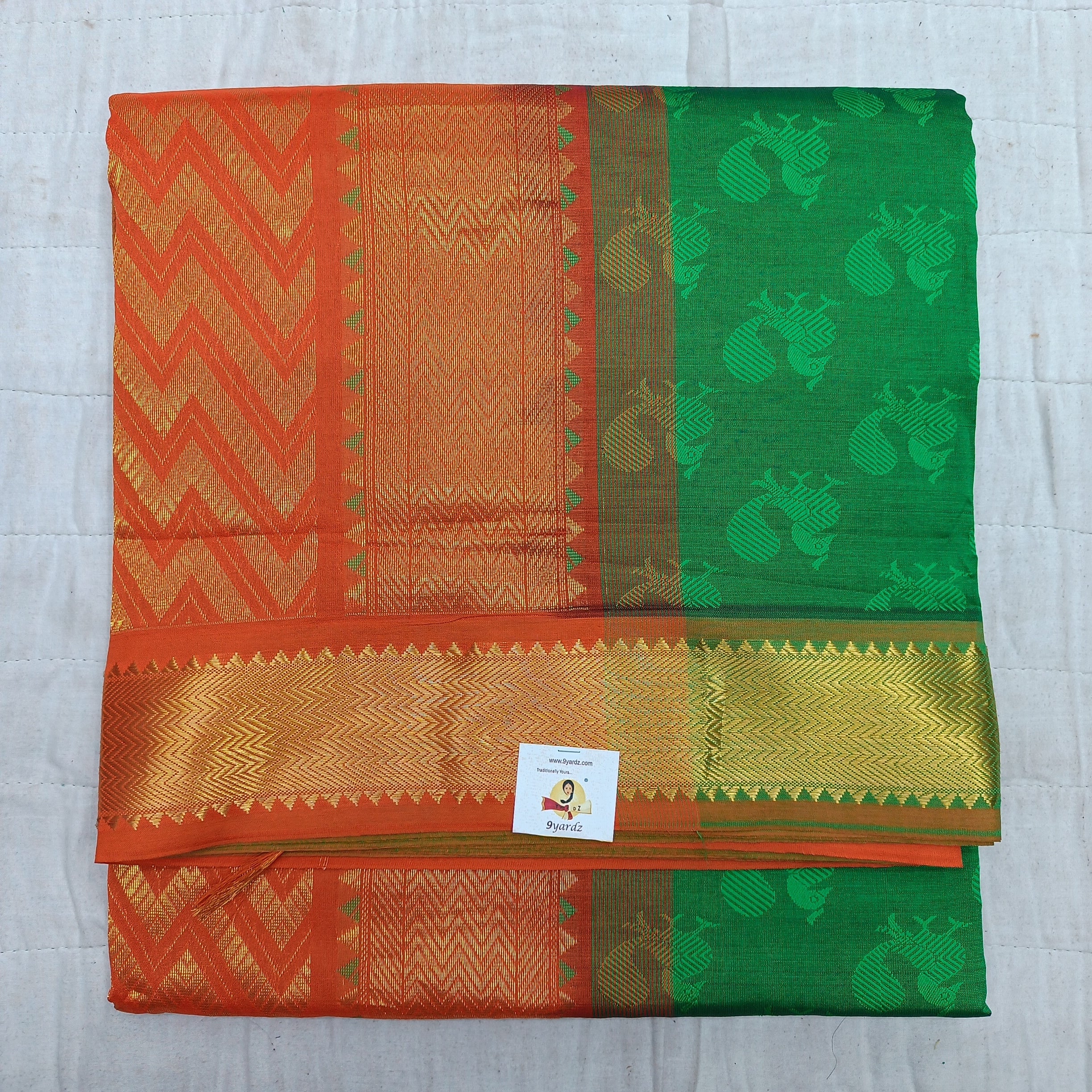 Semi Silk cotton Madisar Embossed
