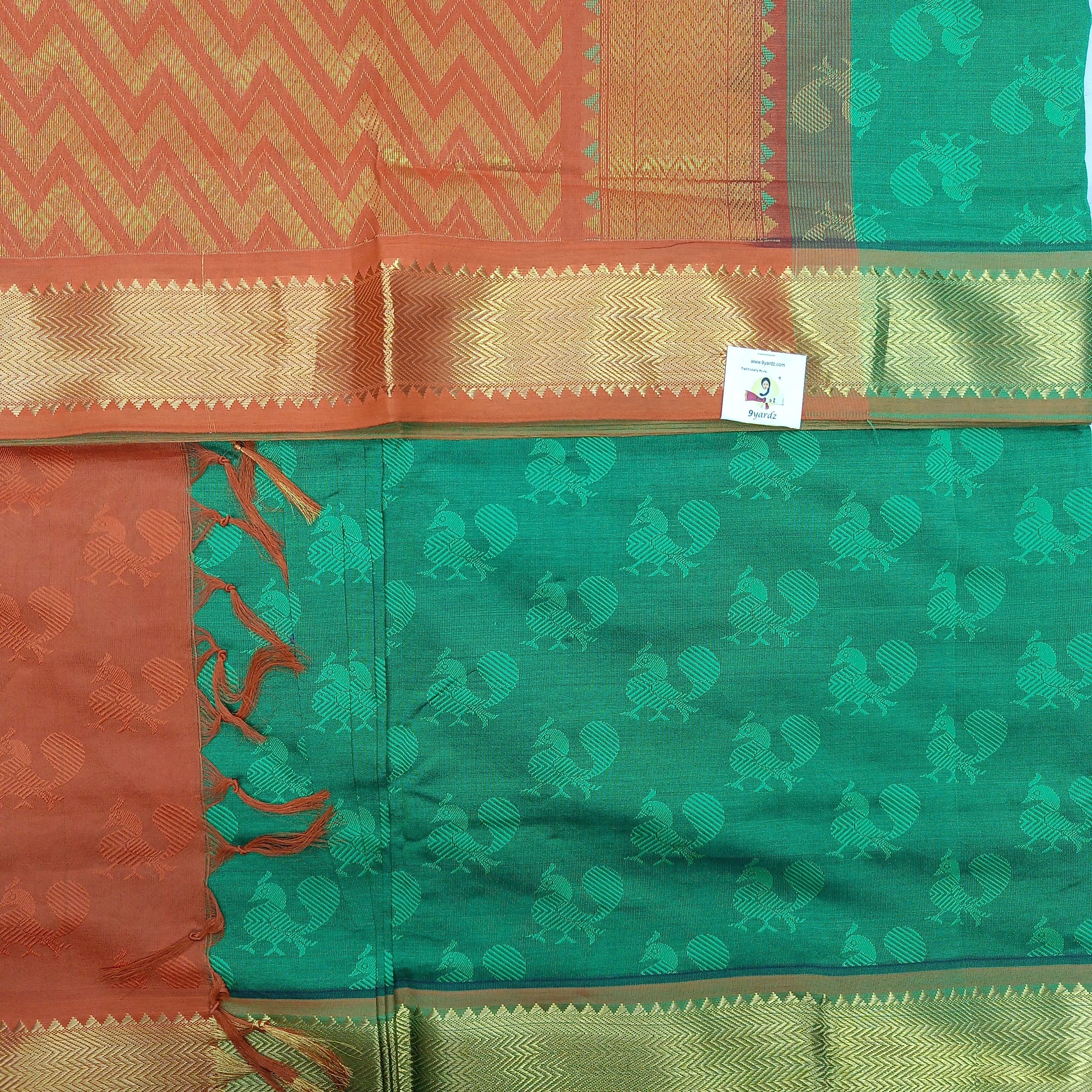 Semi Silk cotton Madisar Embossed