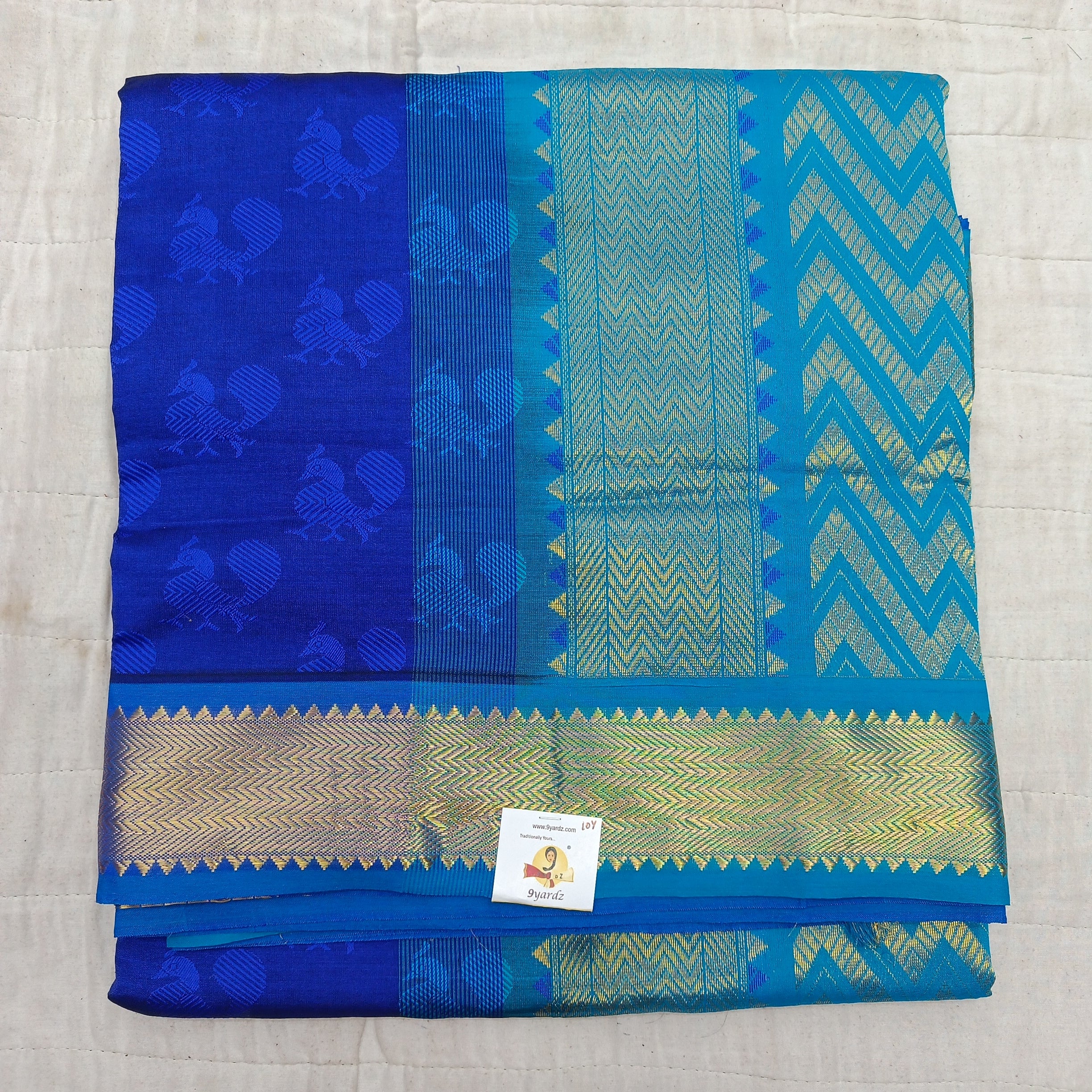 Semi Silk cotton Madisar Embossed