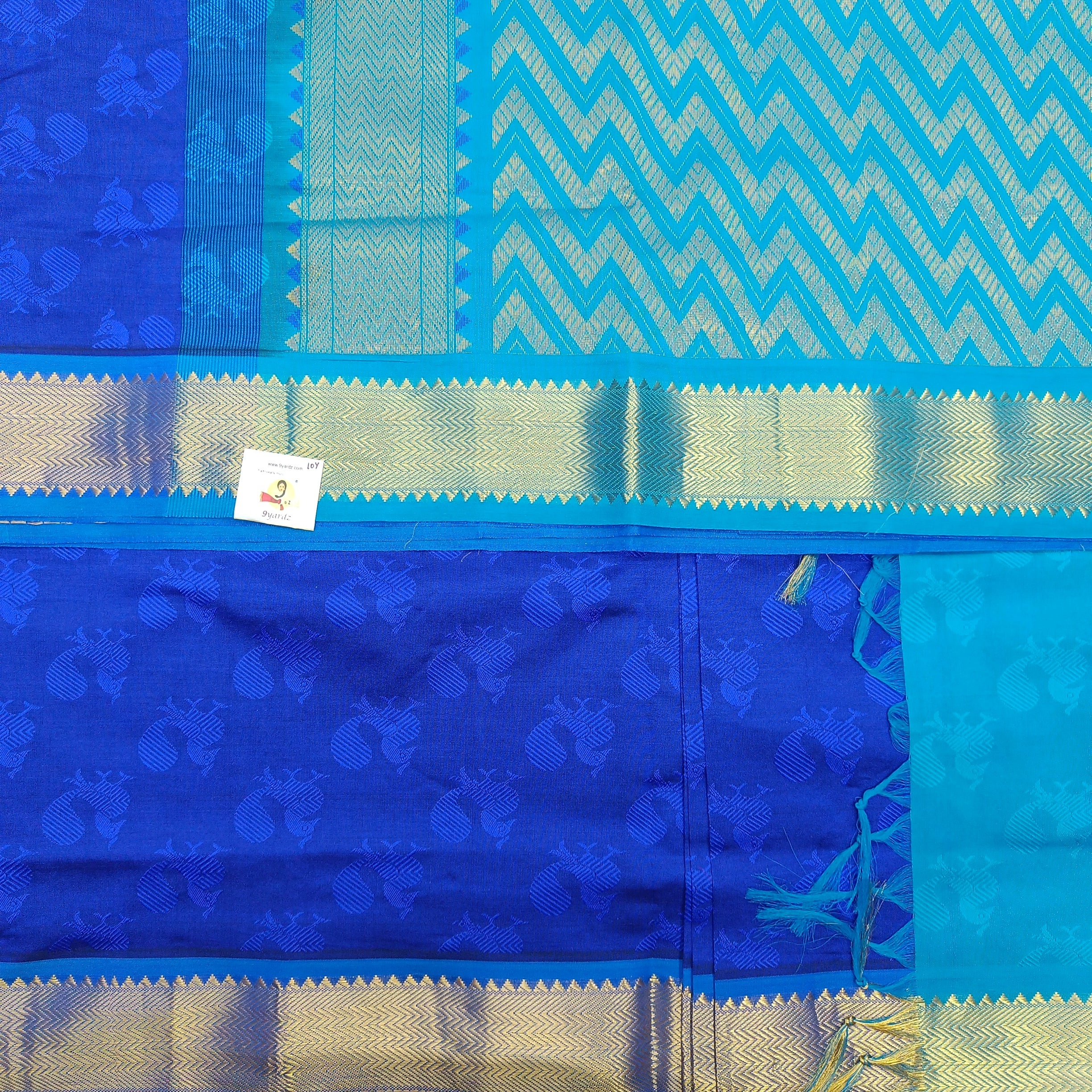 Semi Silk cotton Madisar Embossed