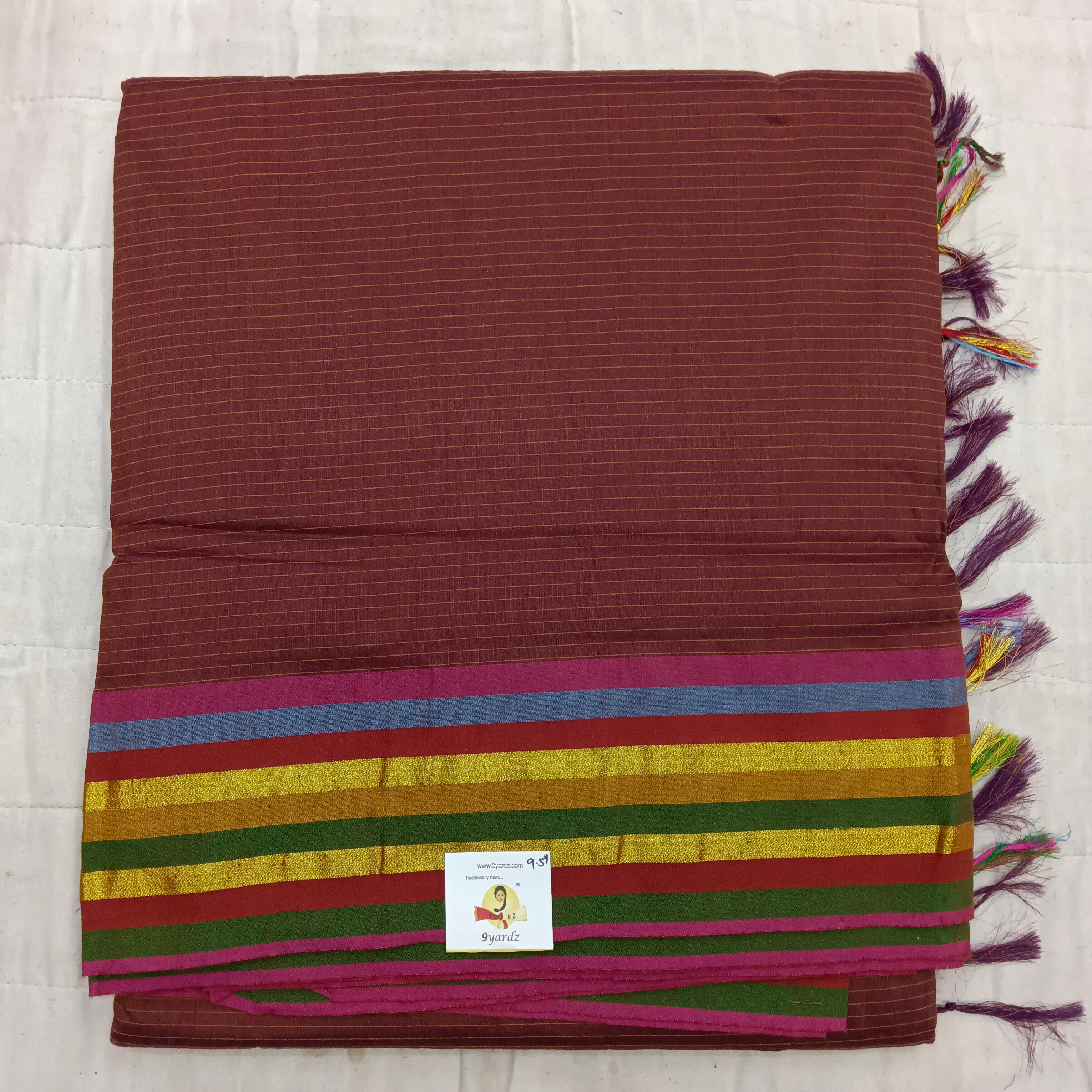 Kalyani Cotton lines 9.5 yards