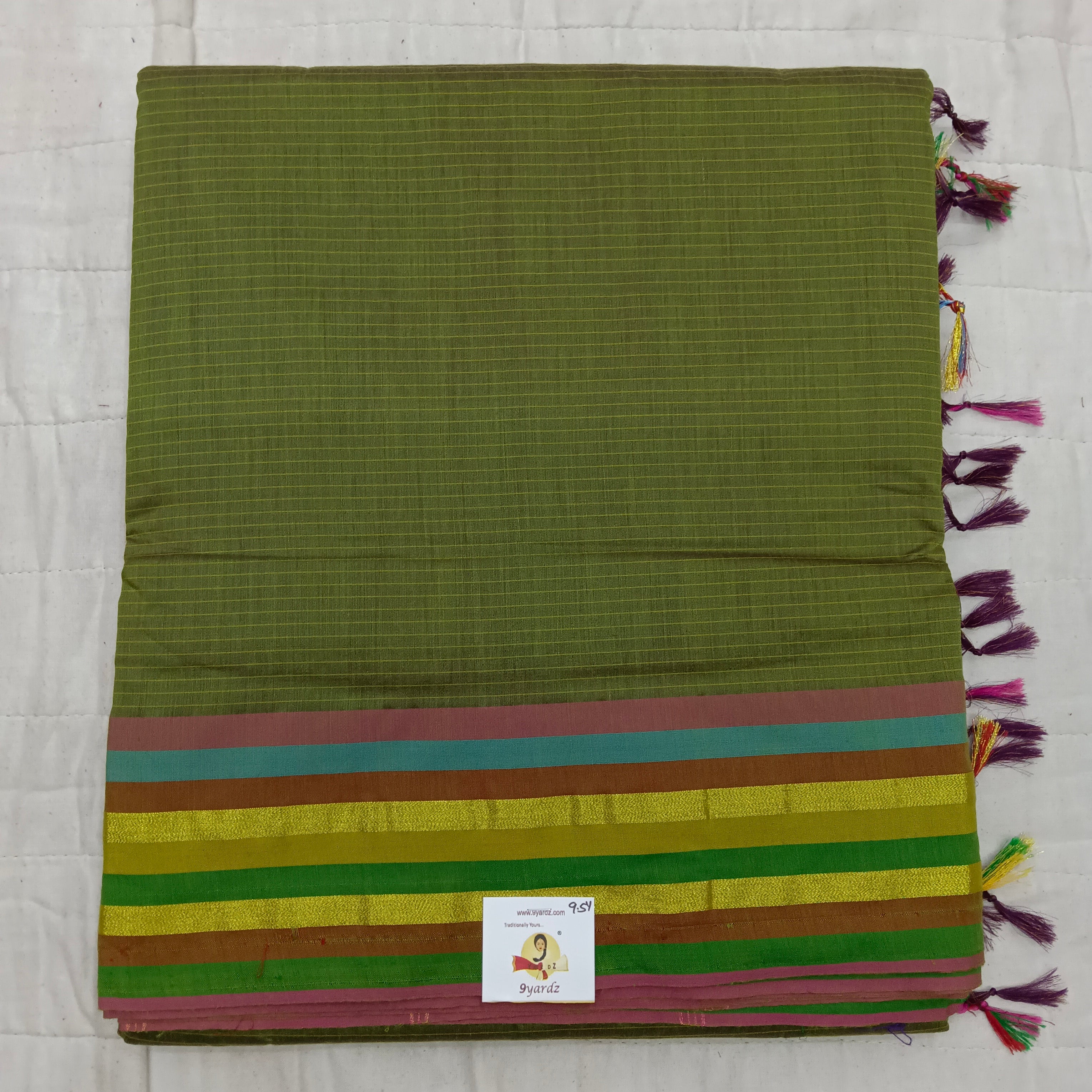 Kalyani Cotton lines 9.5 yards