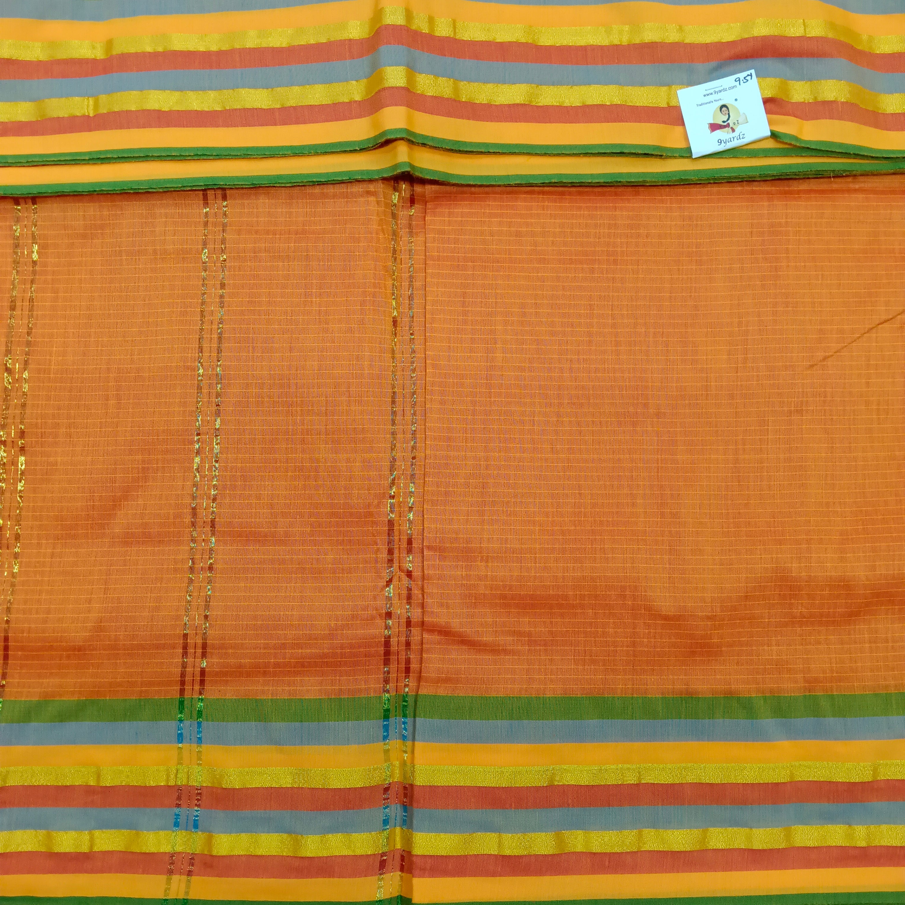 Kalyani Cotton lines 9.5 yards