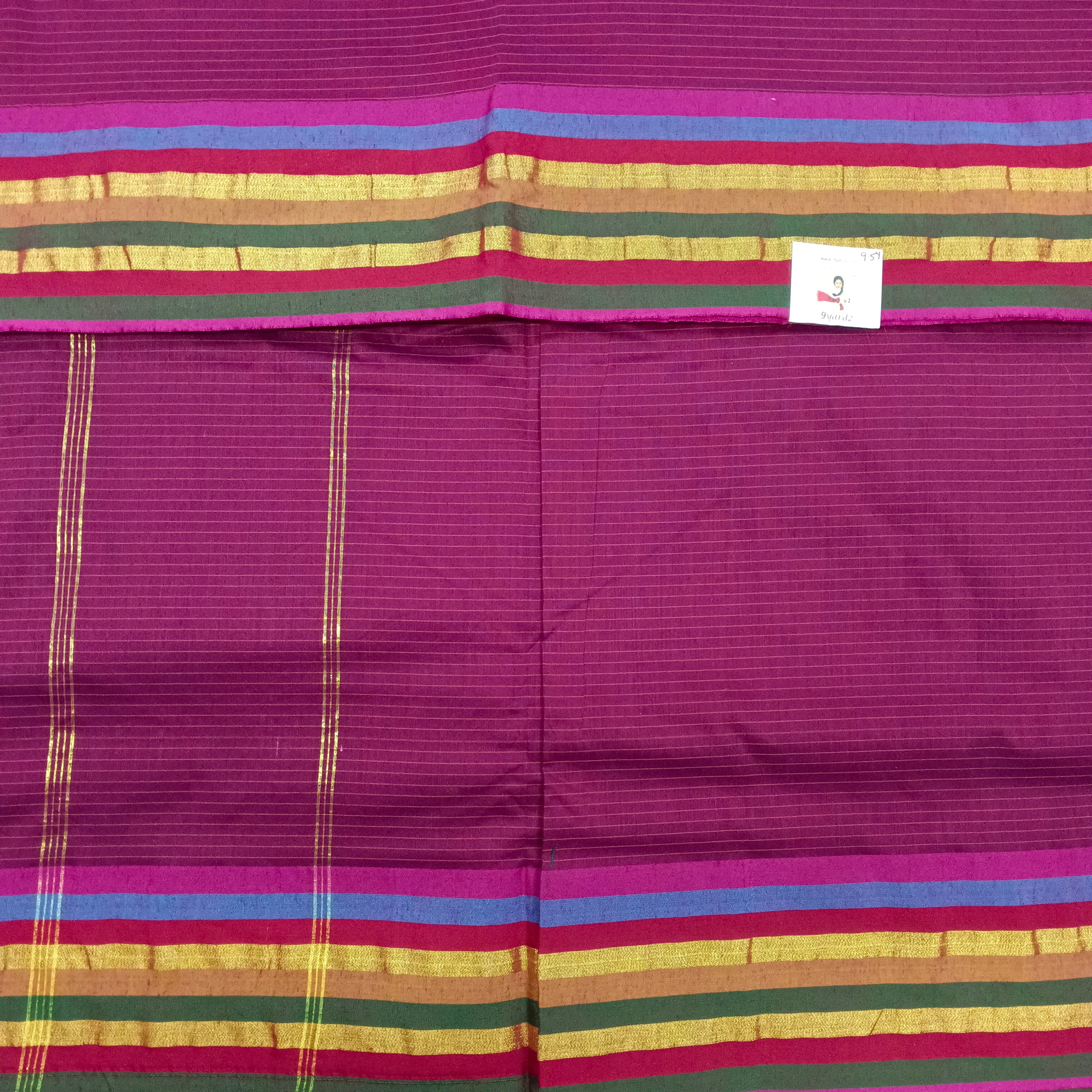 Kalyani Cotton lines 9.5 yards