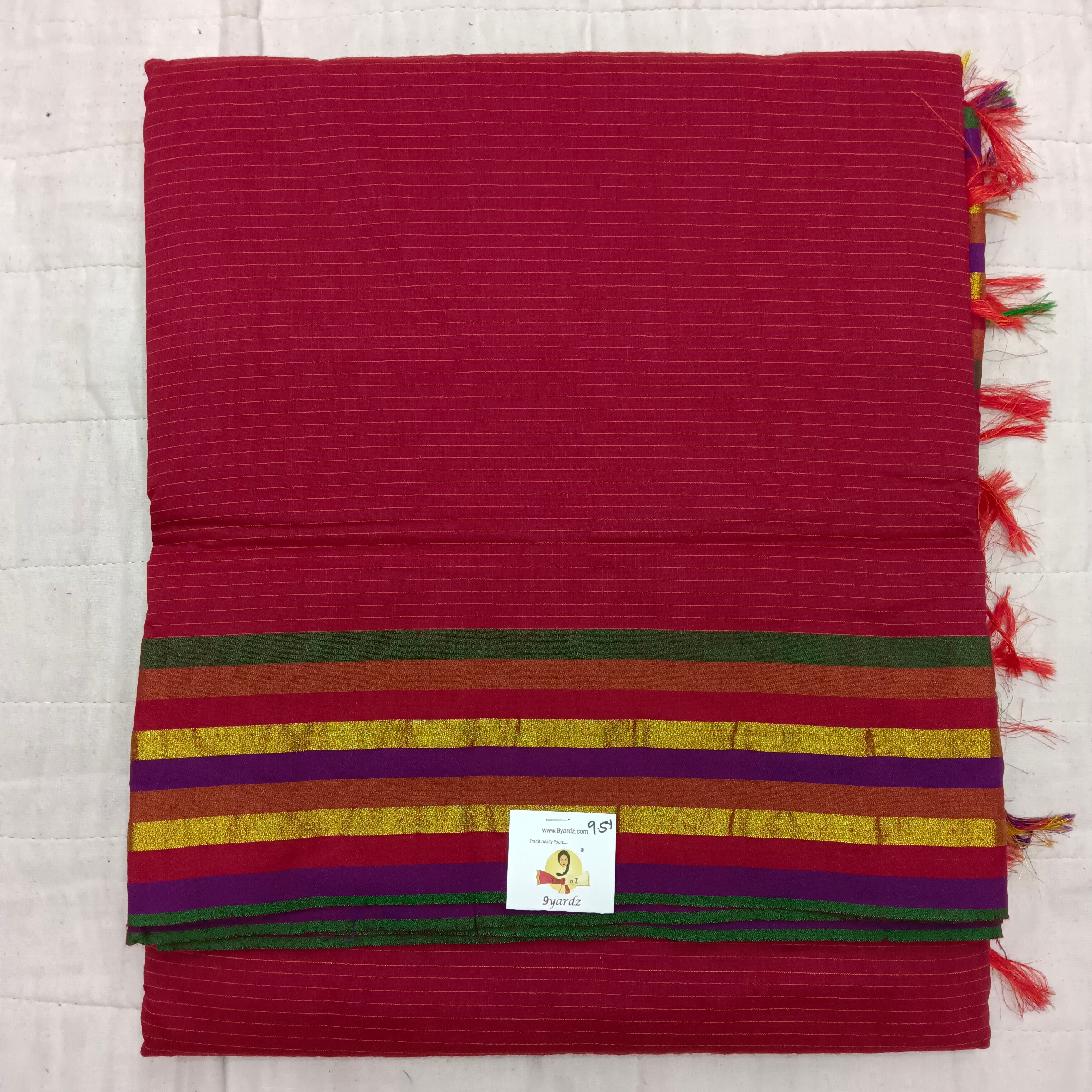 Kalyani Cotton lines 9.5 yards