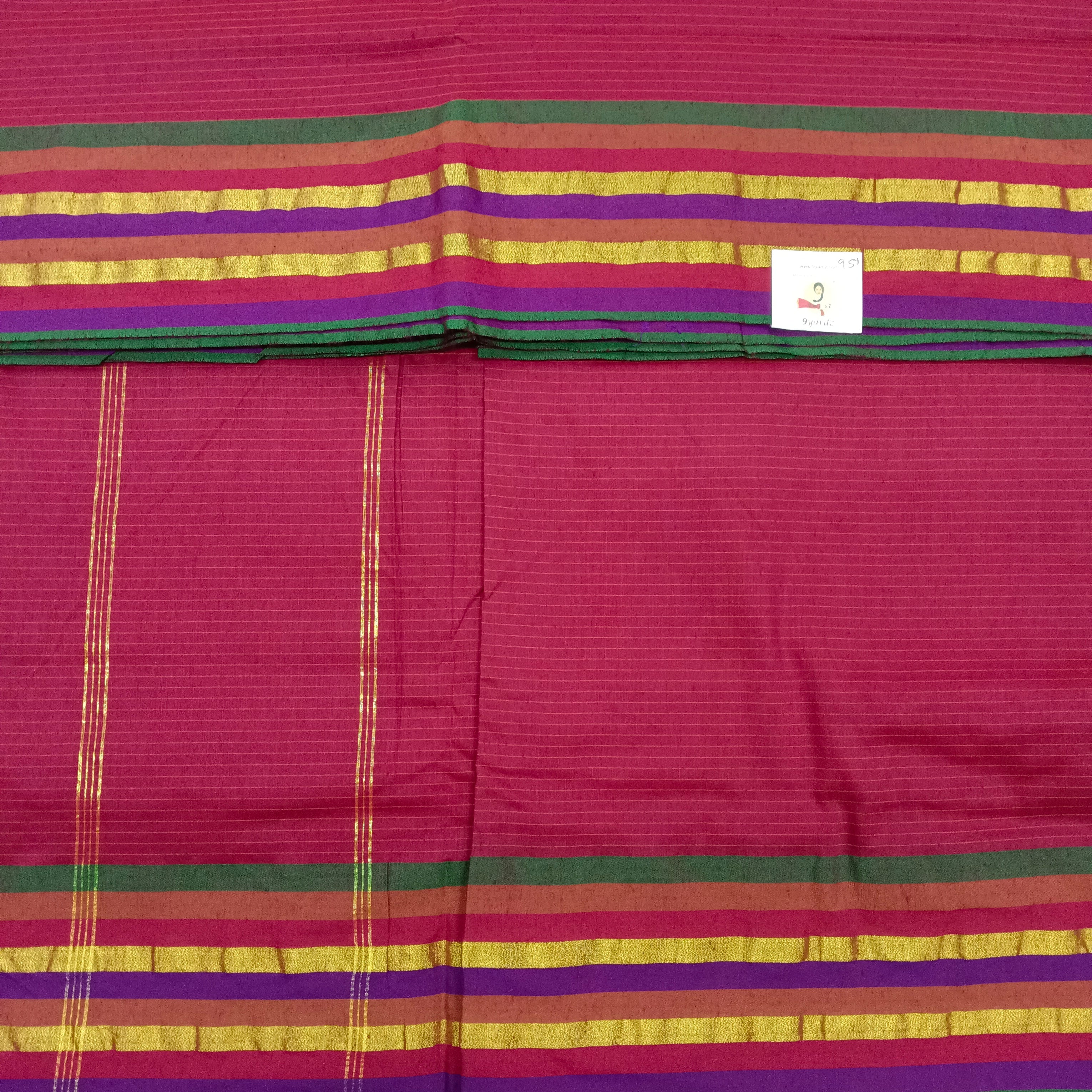 Kalyani Cotton lines 9.5 yards