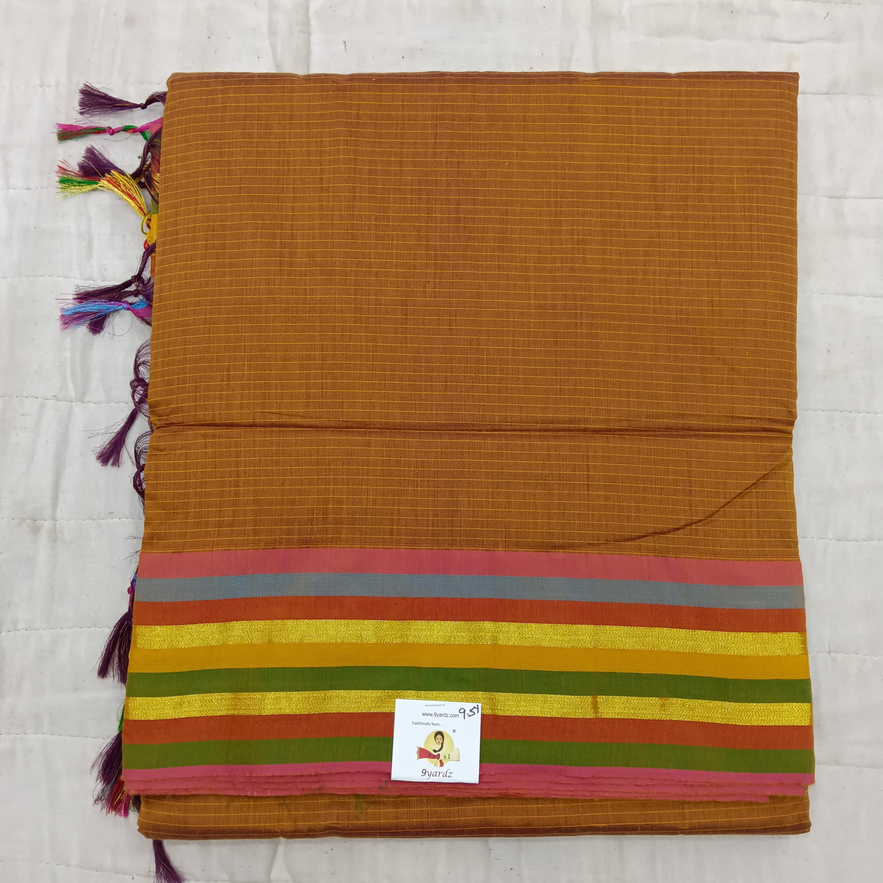 Kalyani Cotton lines 9.5 yards