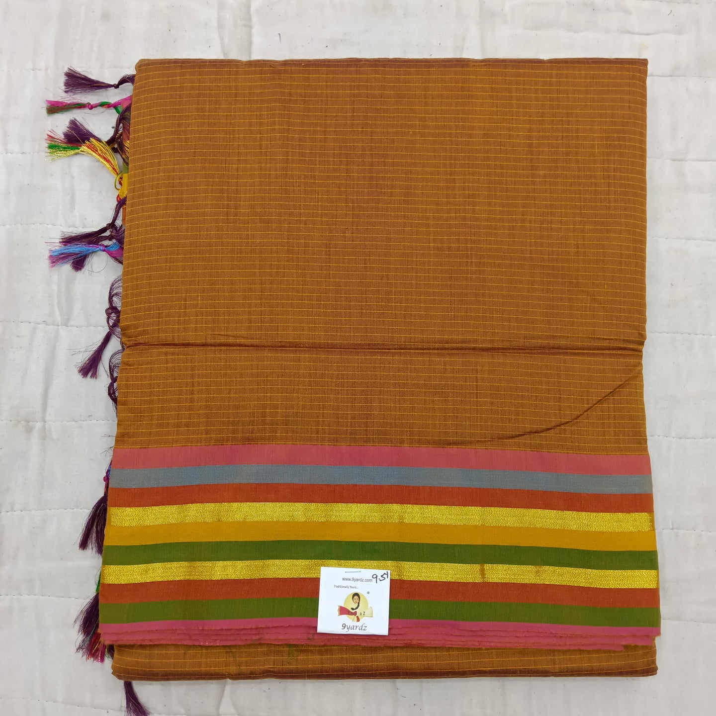 Kalyani Cotton lines 9.5 yards