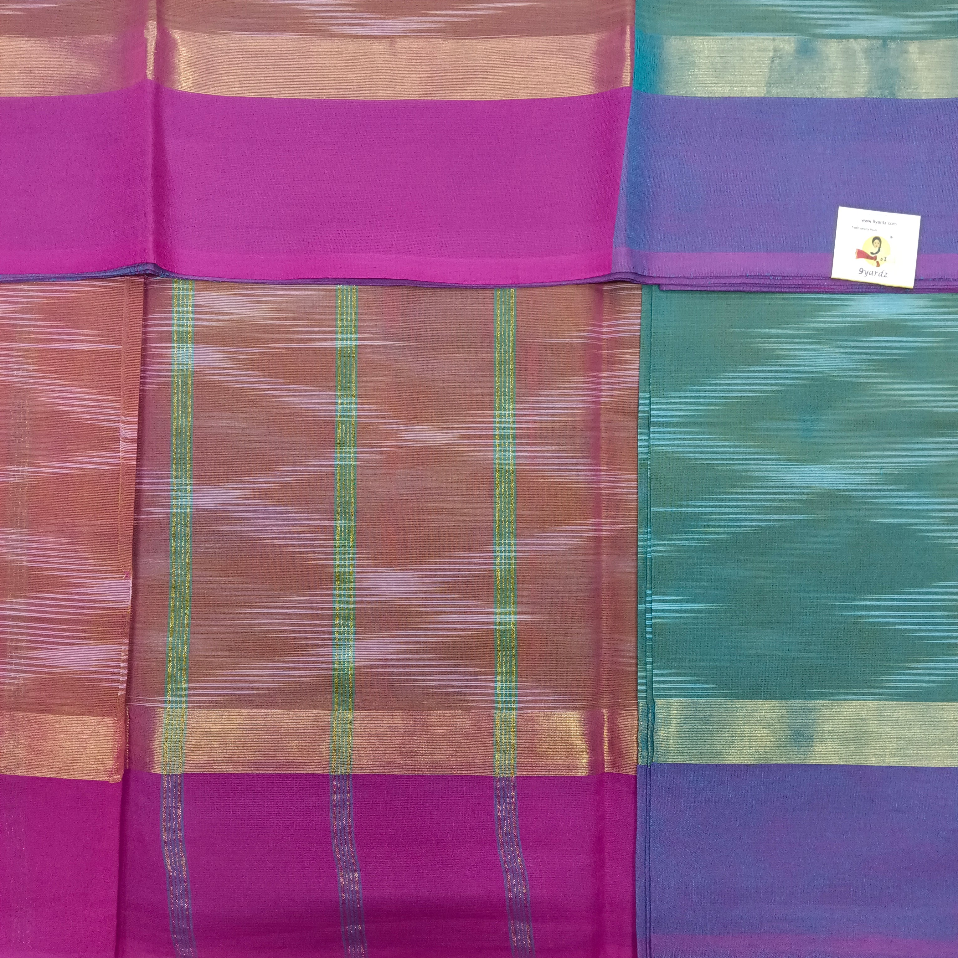 Ikat Cotton sarees 6Yardz