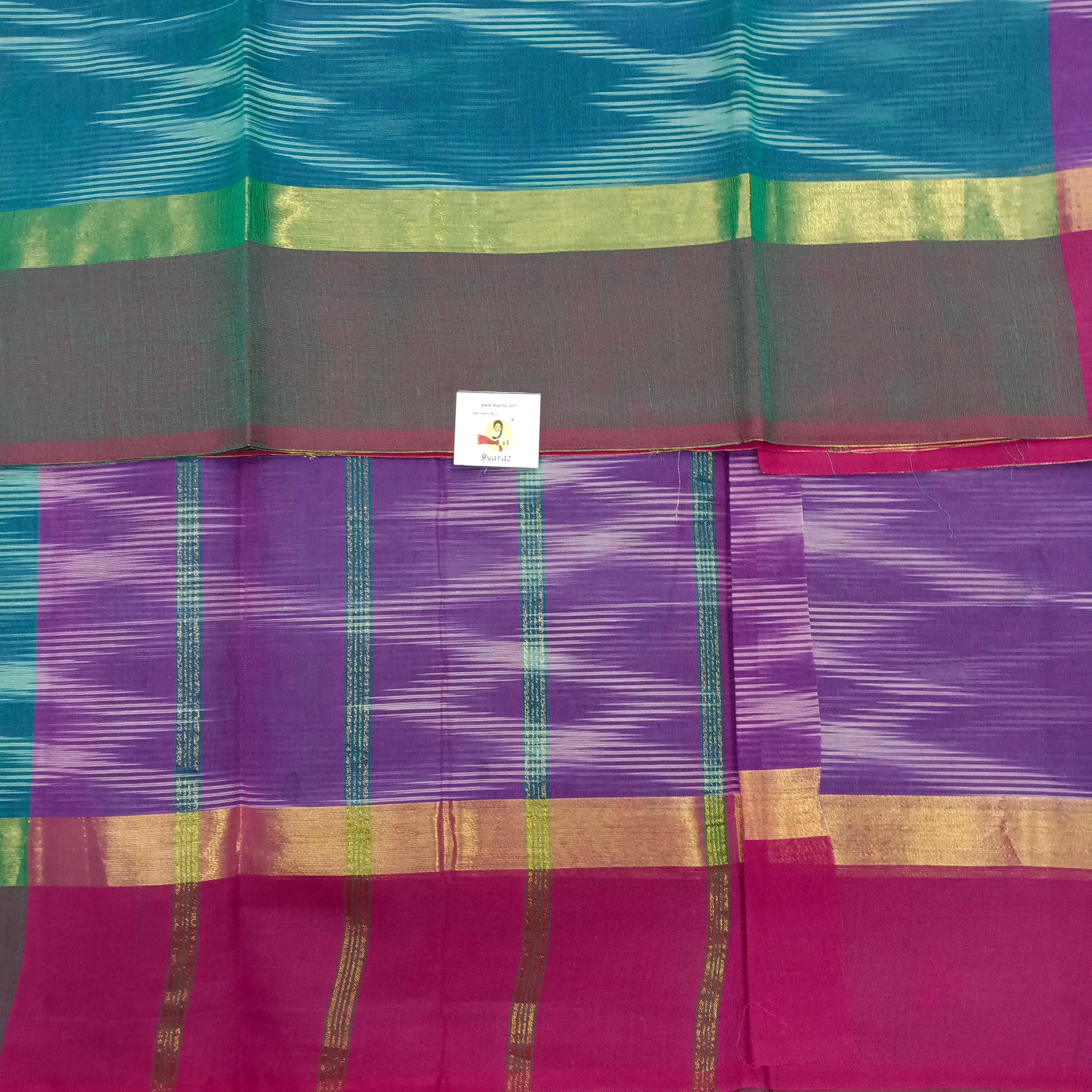 Ikat Cotton sarees 6Yardz
