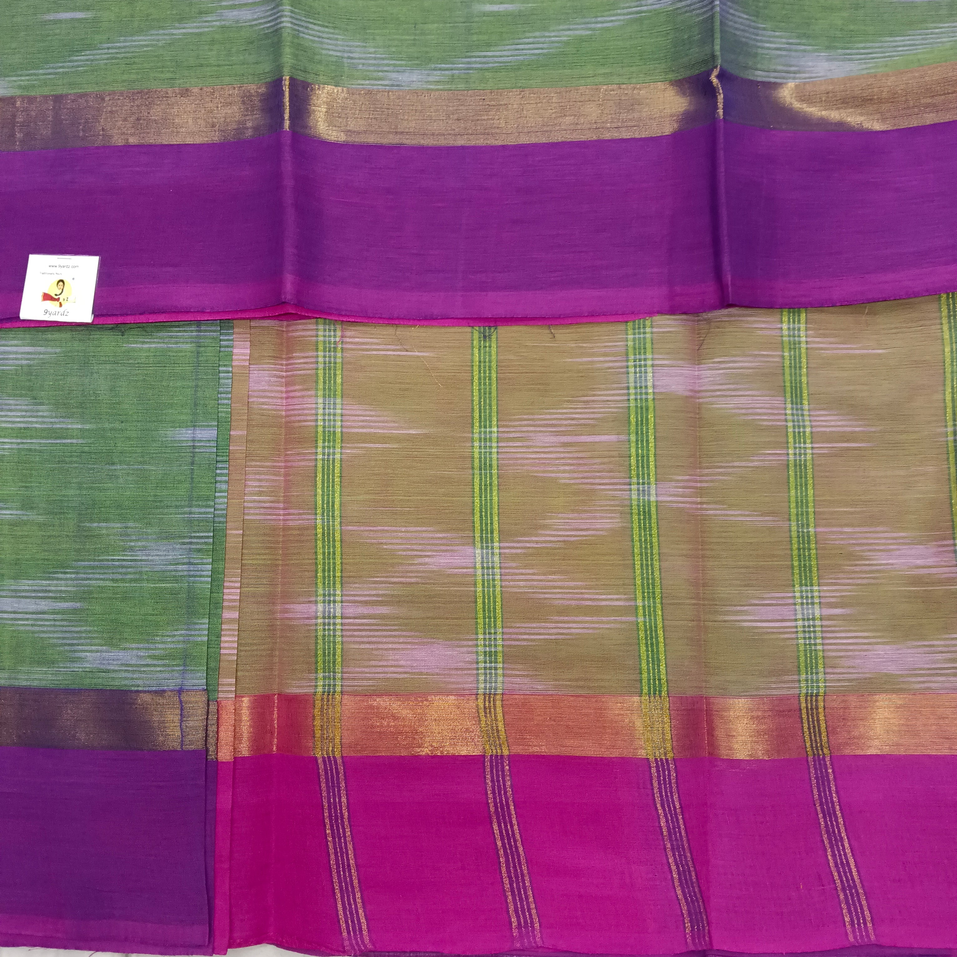 Ikat Cotton sarees 6Yardz