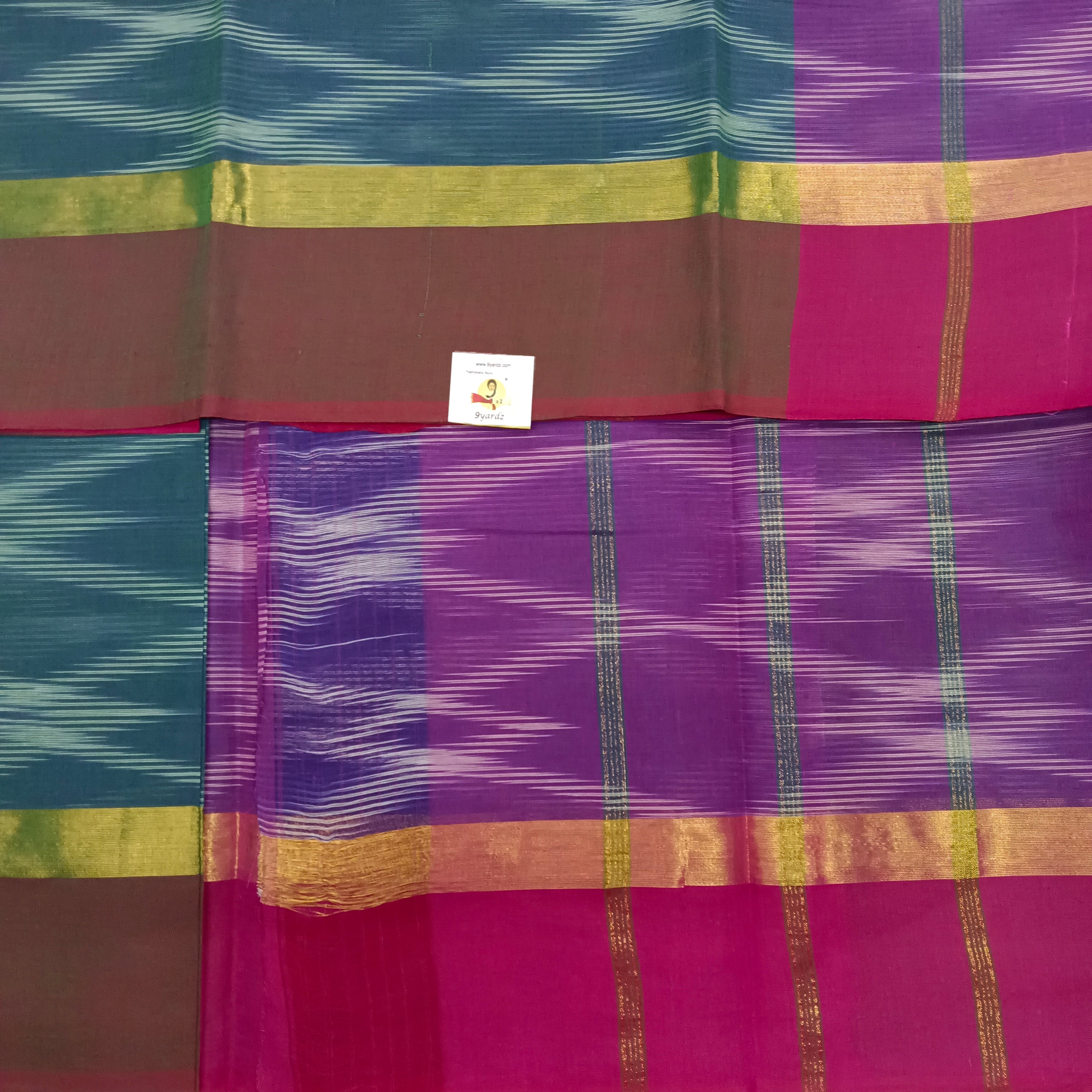 Ikat Cotton sarees 6Yardz