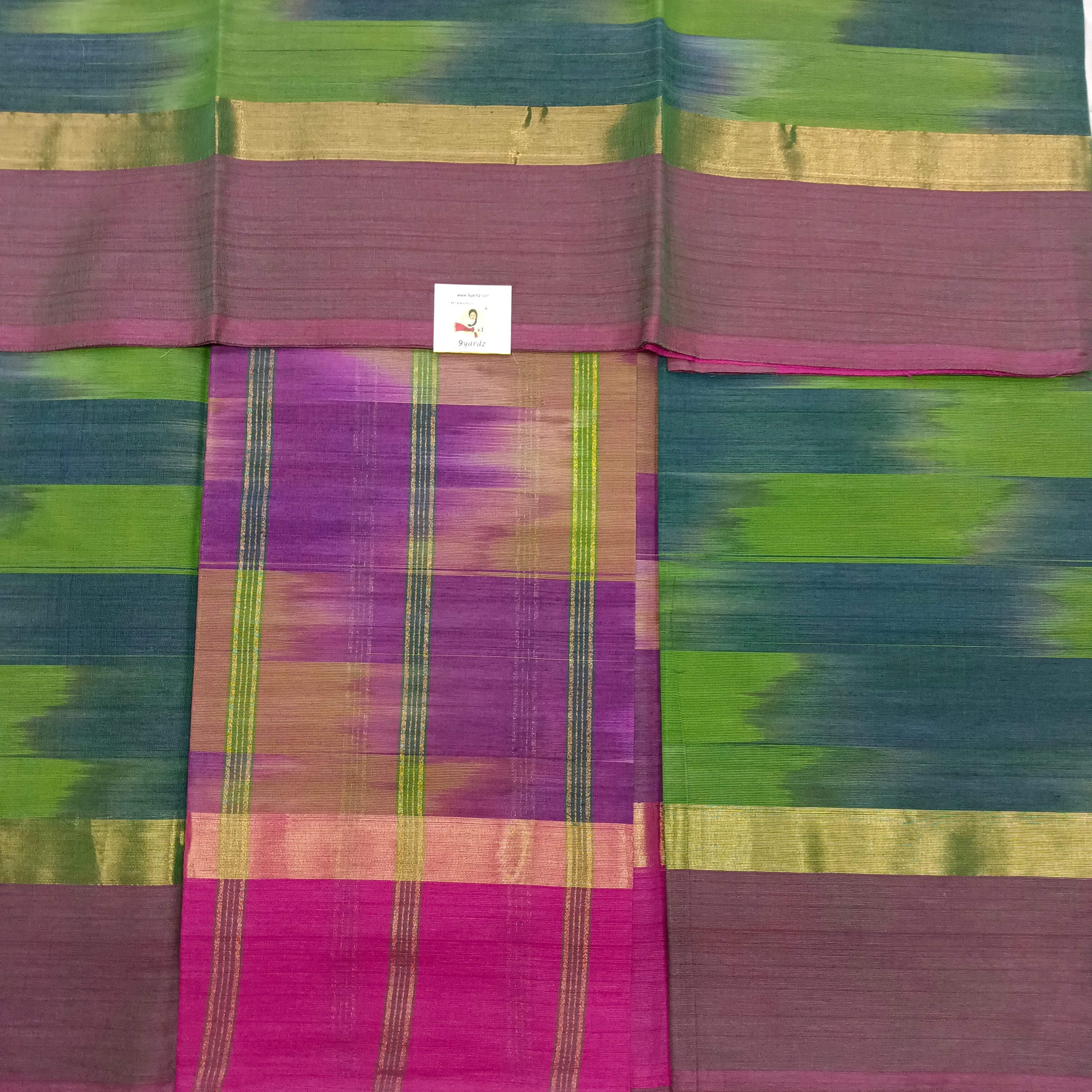 Ikat Cotton sarees 6Yardz