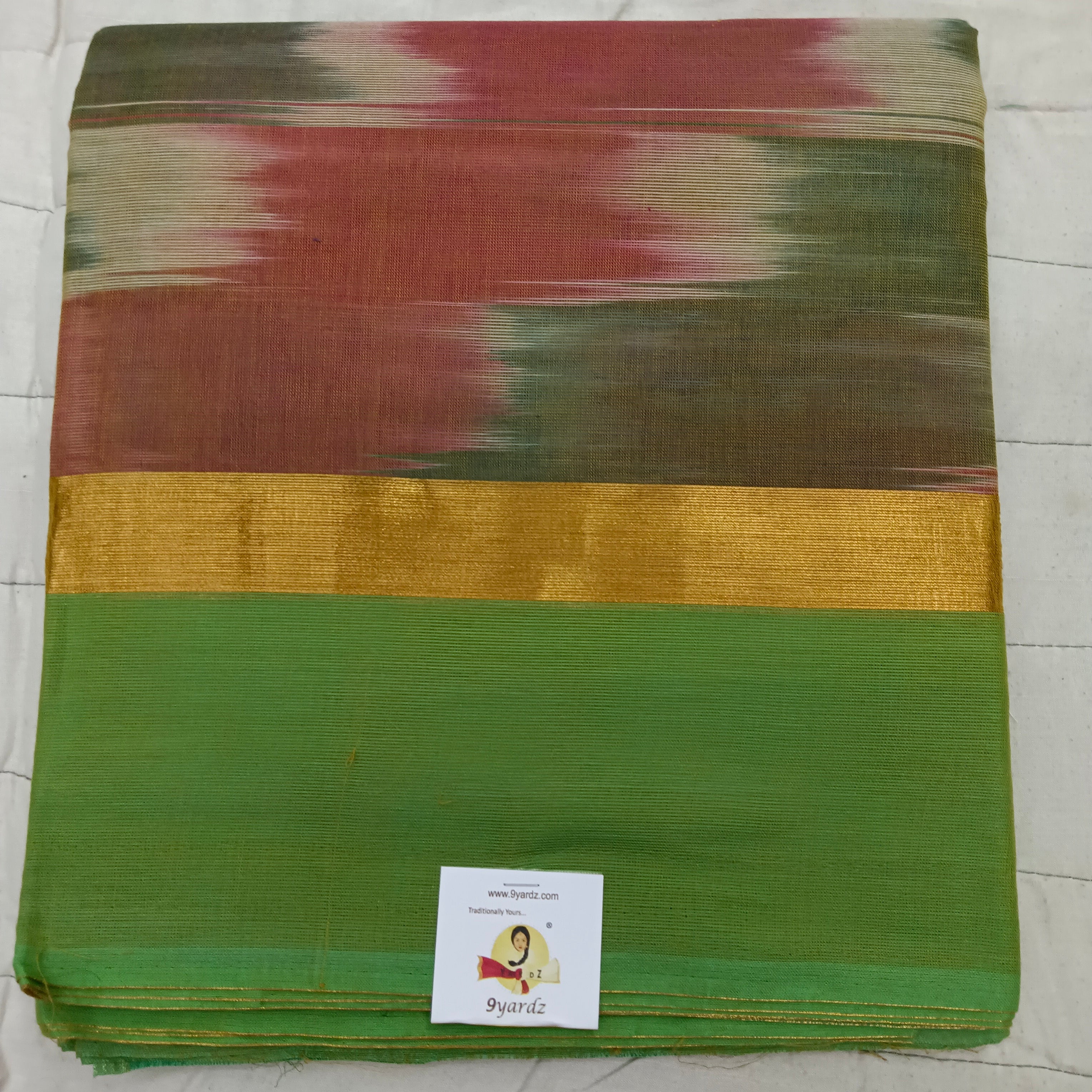 Ikat Cotton sarees 6Yardz