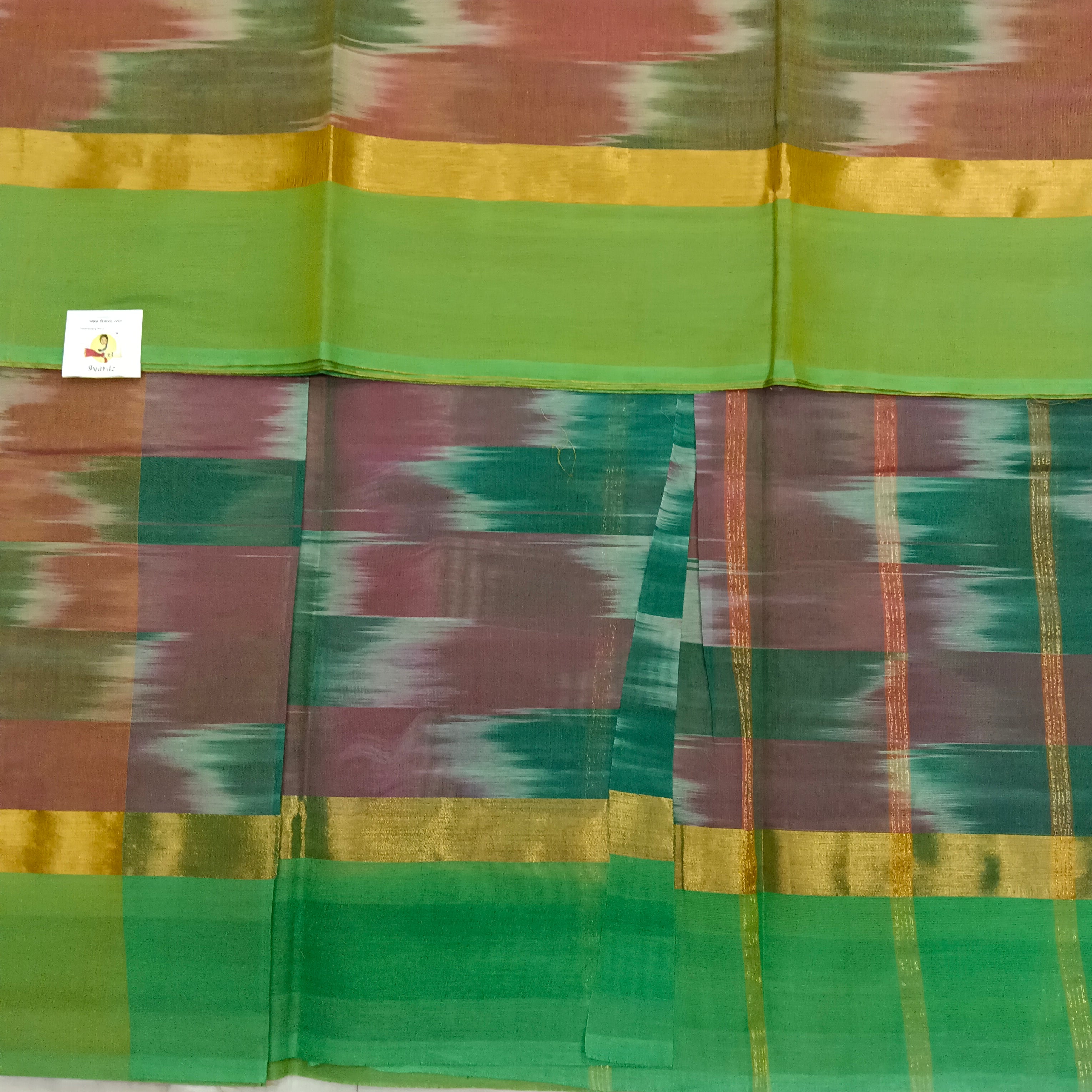 Ikat Cotton sarees 6Yardz