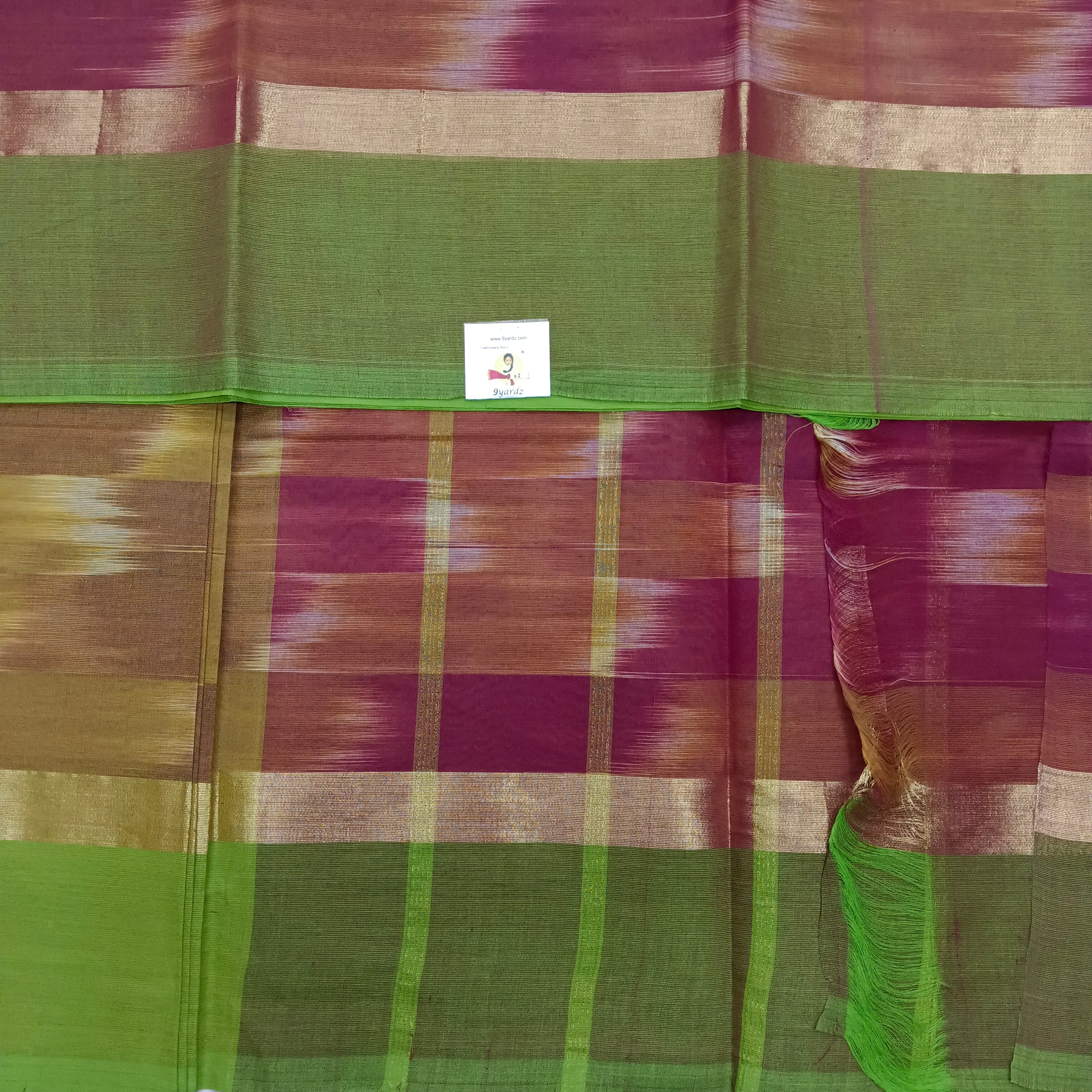 Ikat Cotton sarees 6Yardz
