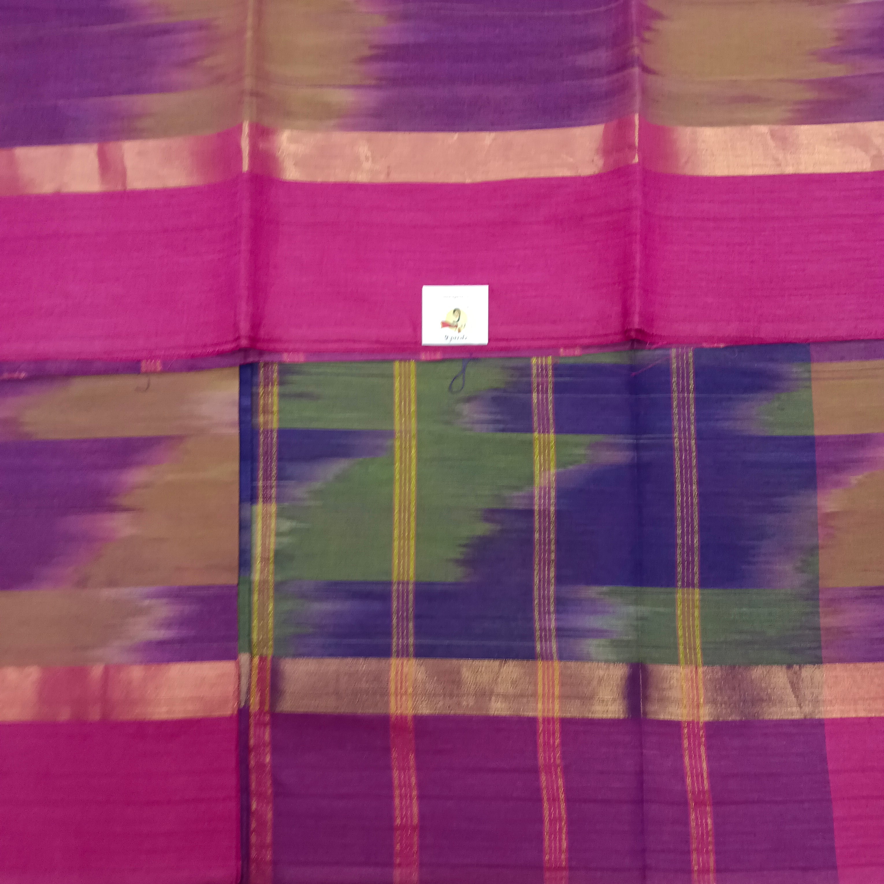 Ikat Cotton sarees 6Yardz