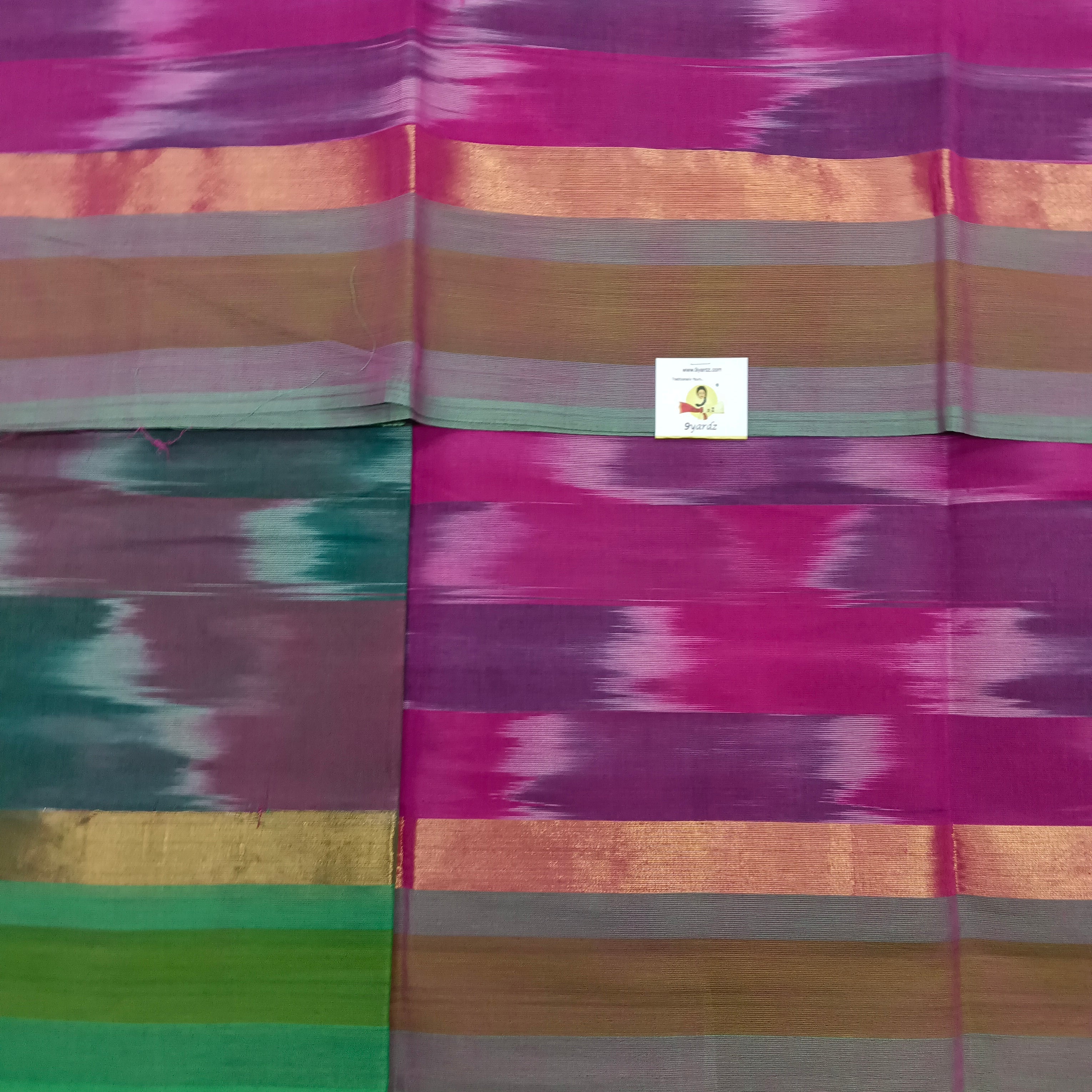 Ikat Cotton sarees 6Yardz
