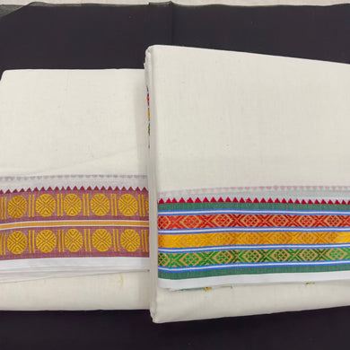 Nagari Cotton Dhothi 10*6