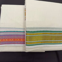 Load image into Gallery viewer, Nagari Cotton Dhothi 10*6