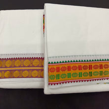 Load image into Gallery viewer, Nagari Cotton Dhothi 10*6