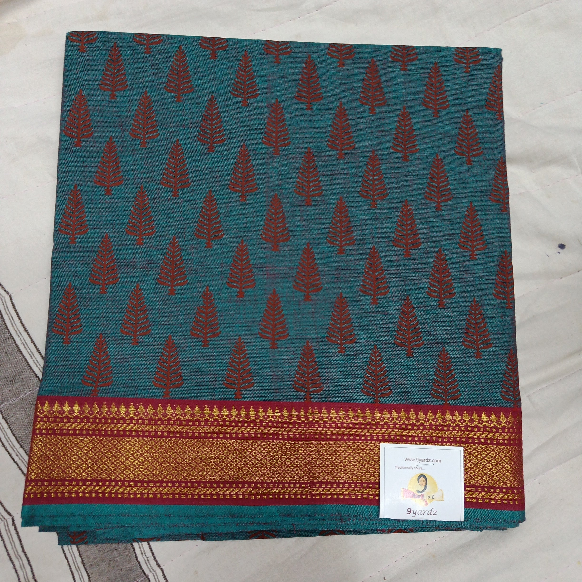 printed cotton blouse bits