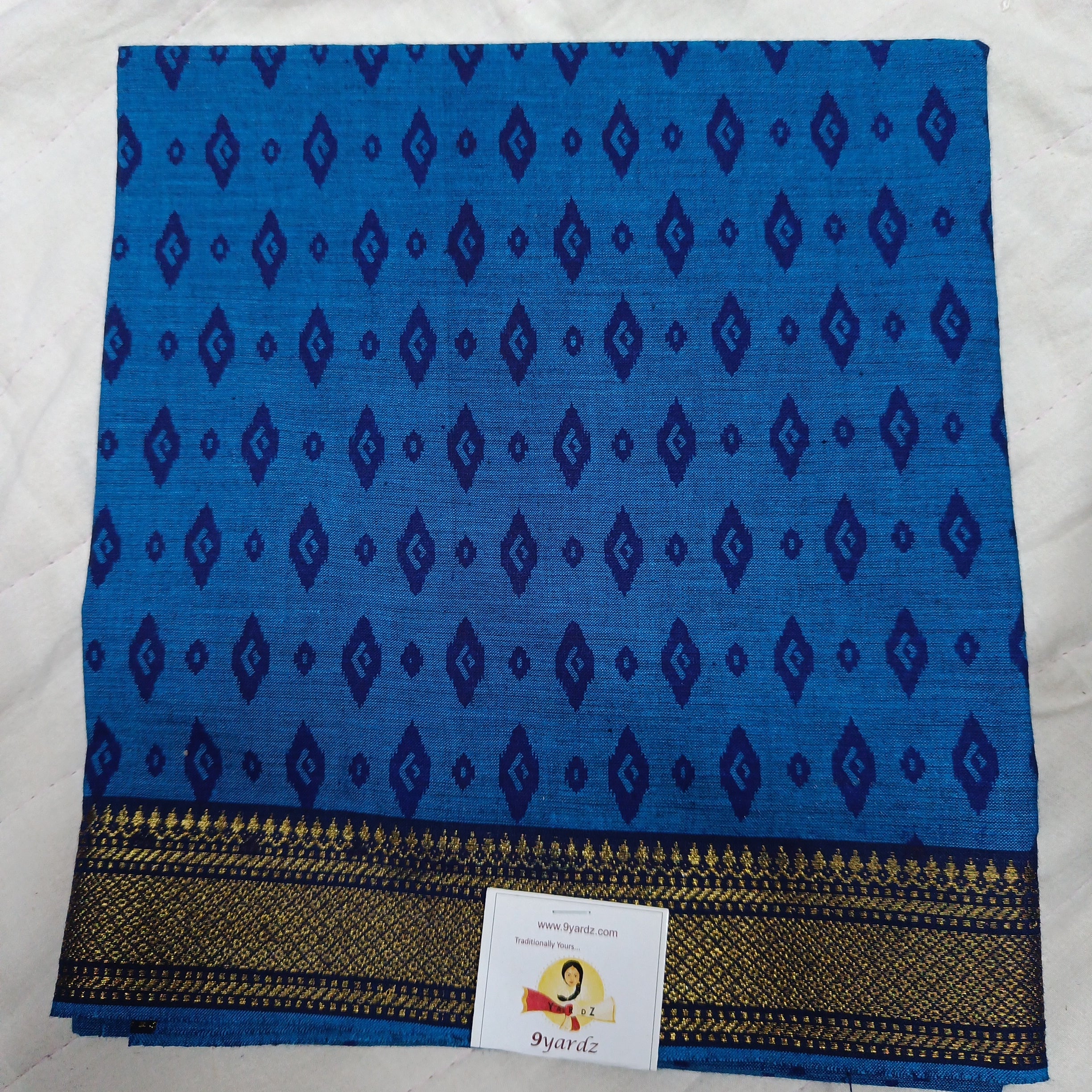 printed cotton blouse bits