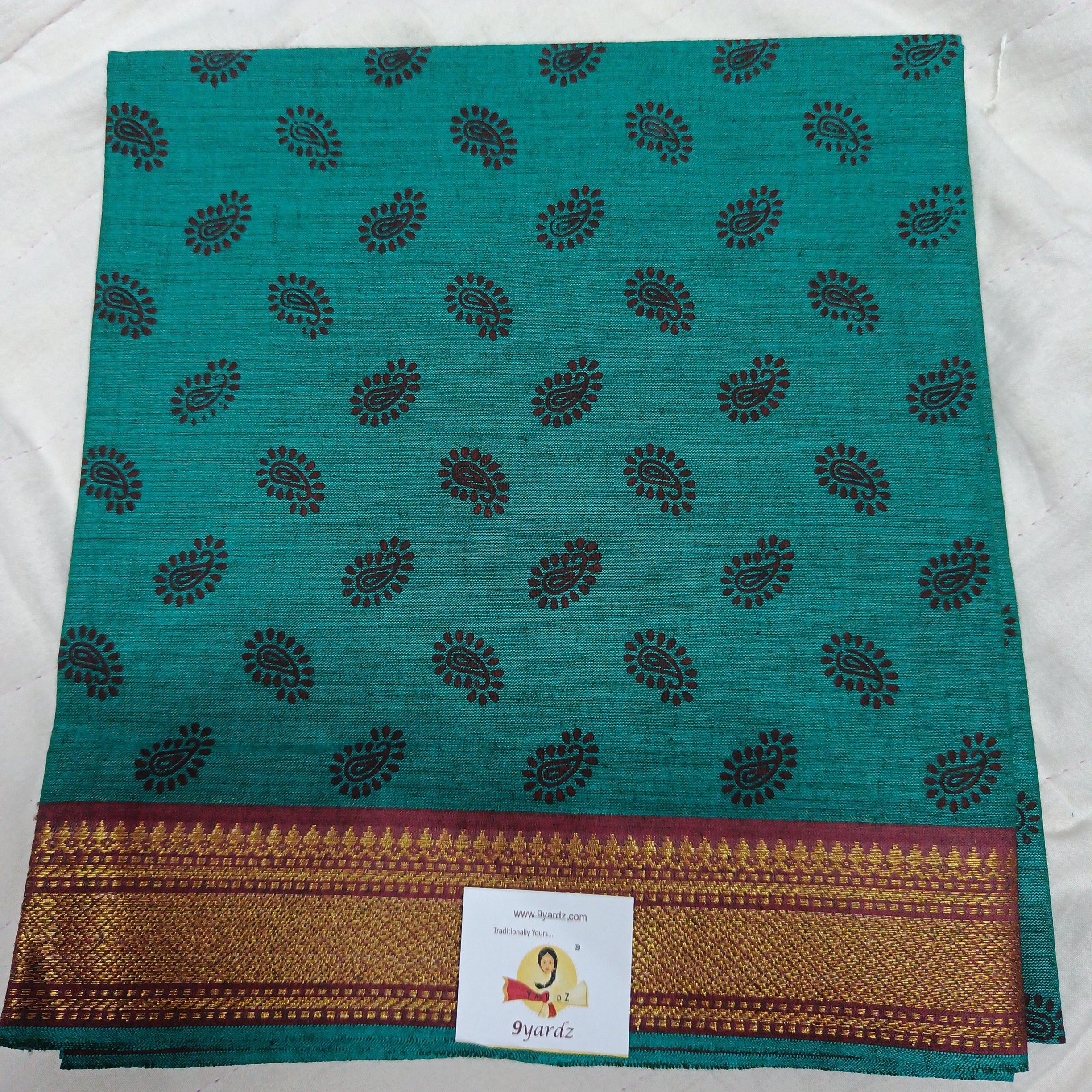 printed cotton blouse bits