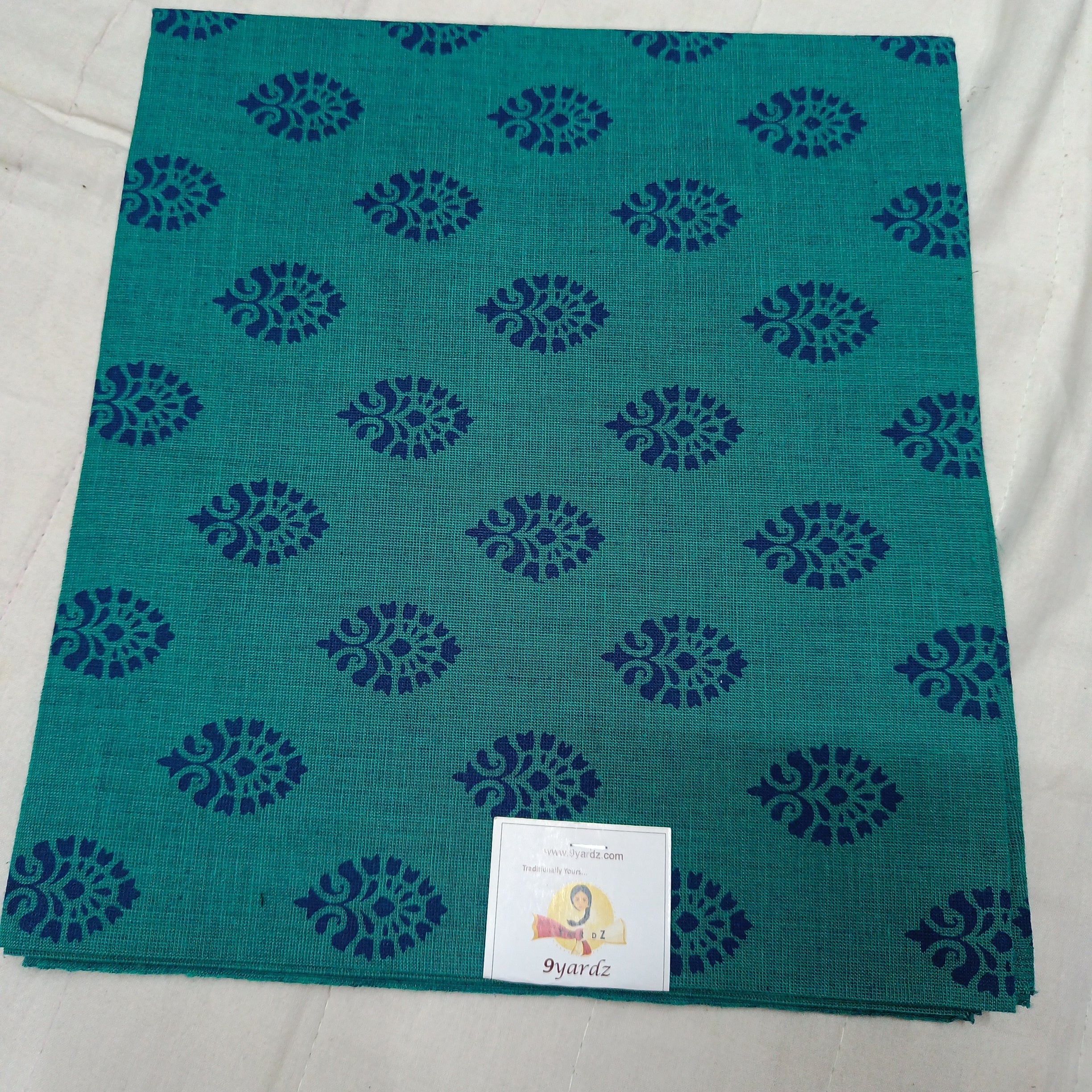 printed cotton blouse bits