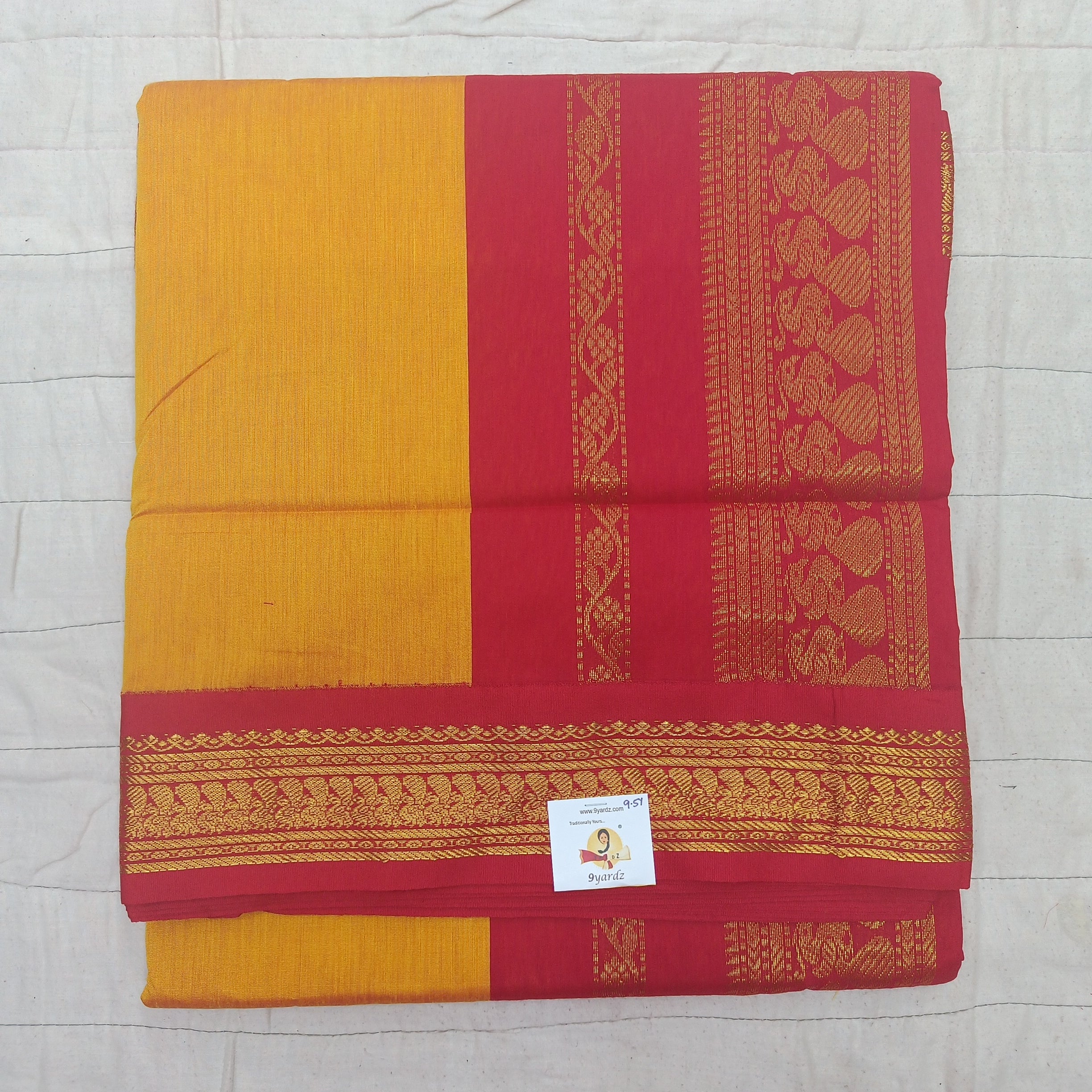 Kalyani Cotton 9.5yards