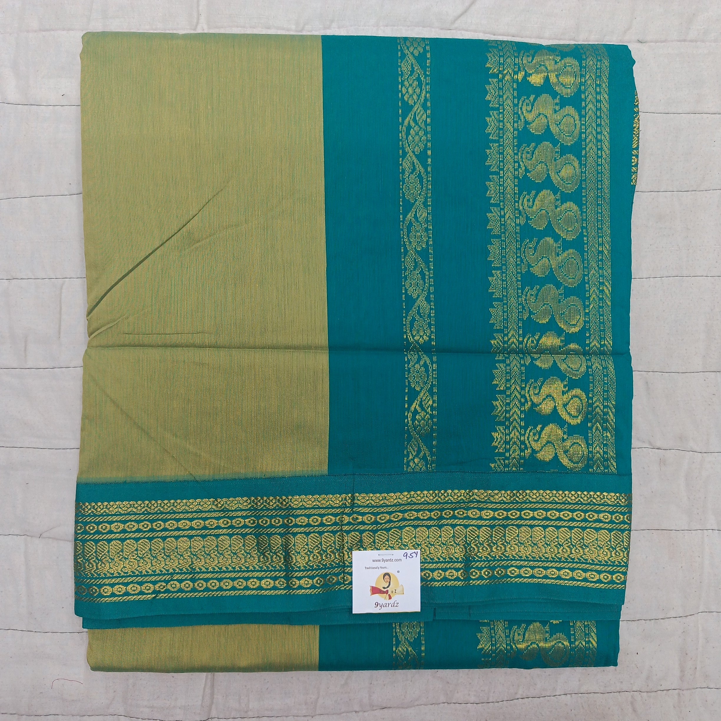 Kalyani Cotton 9.5yards