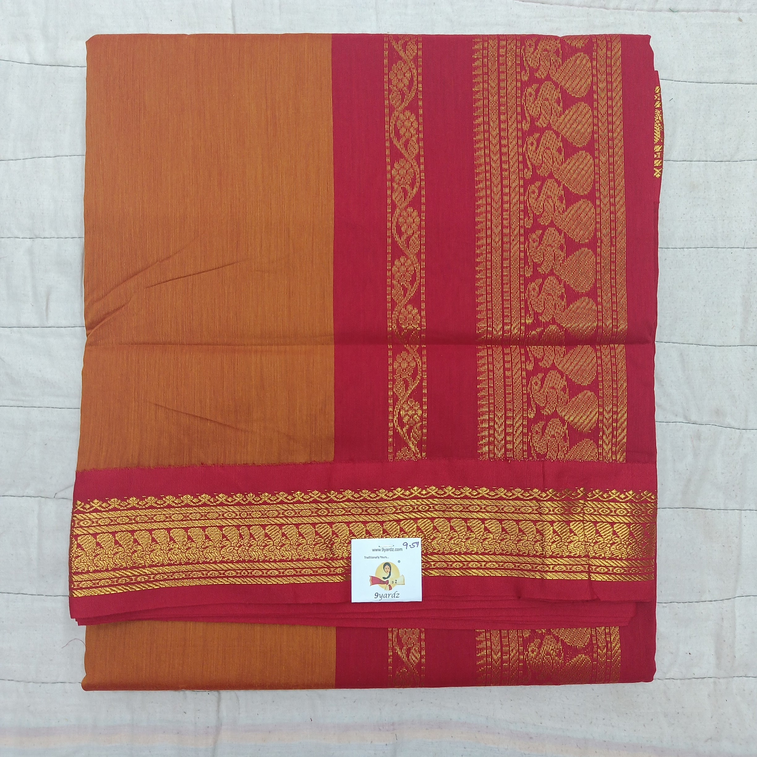 Kalyani Cotton 9.5yards