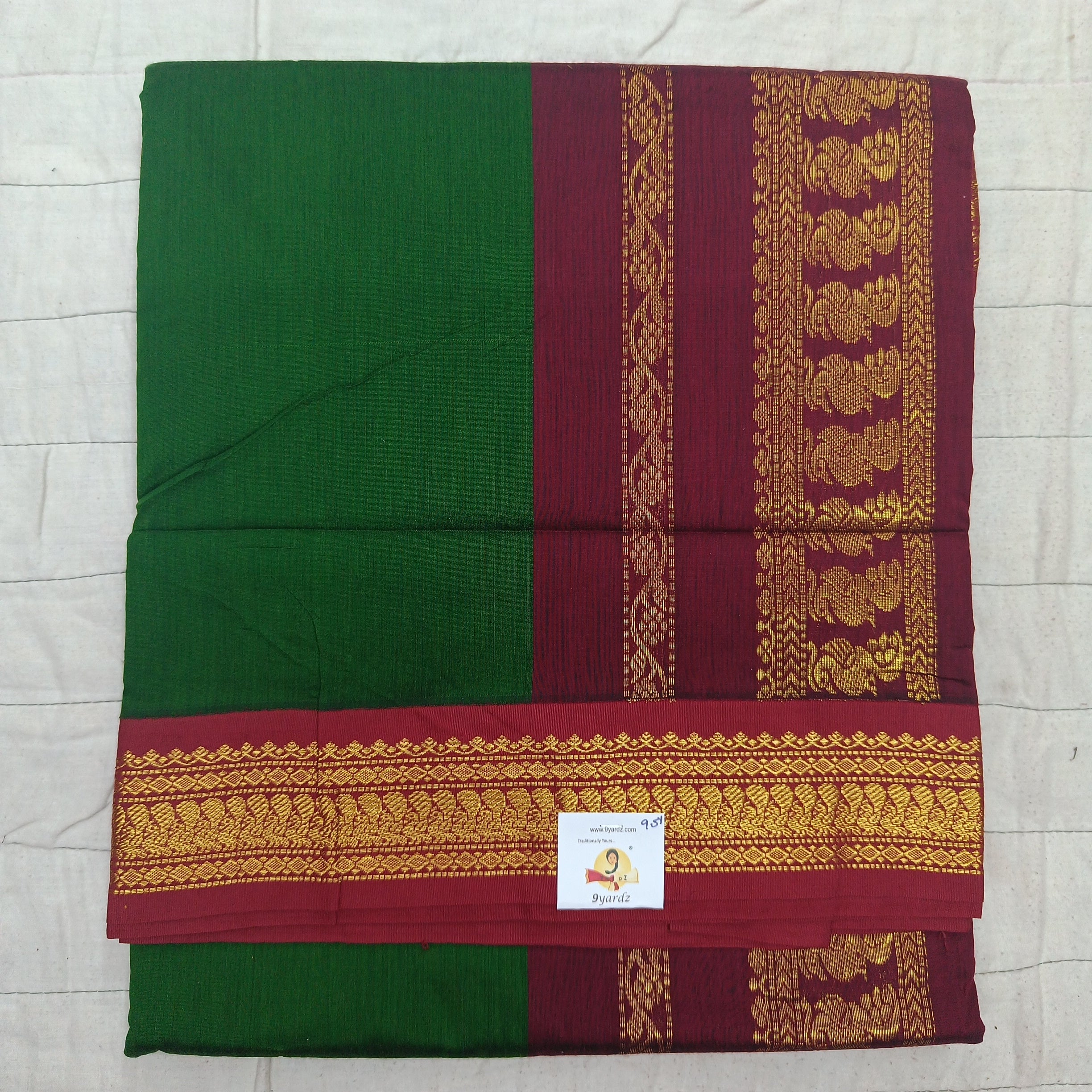 Kalyani Cotton 9.5yards