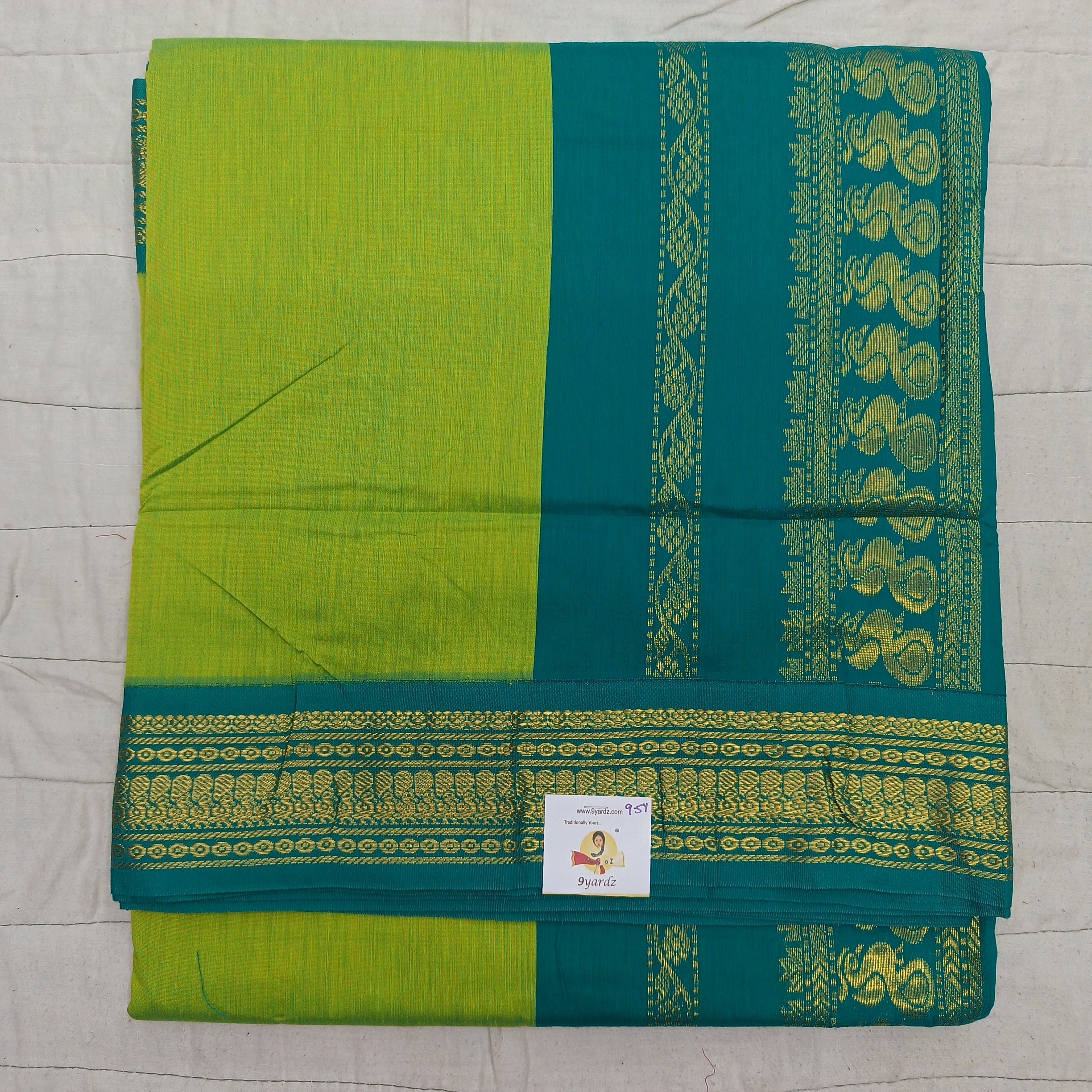 Kalyani Cotton 9.5yards