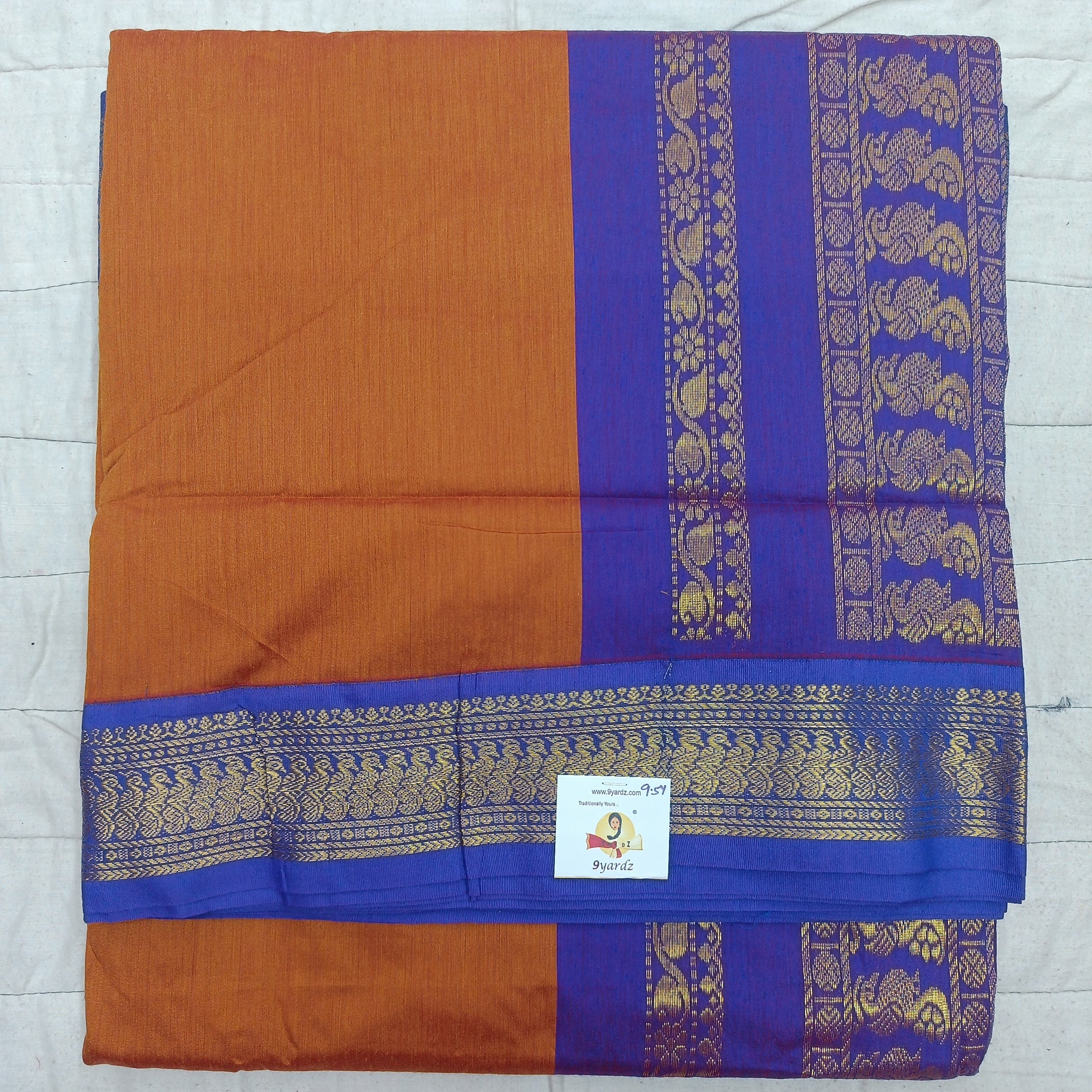 Kalyani Cotton 9.5yards