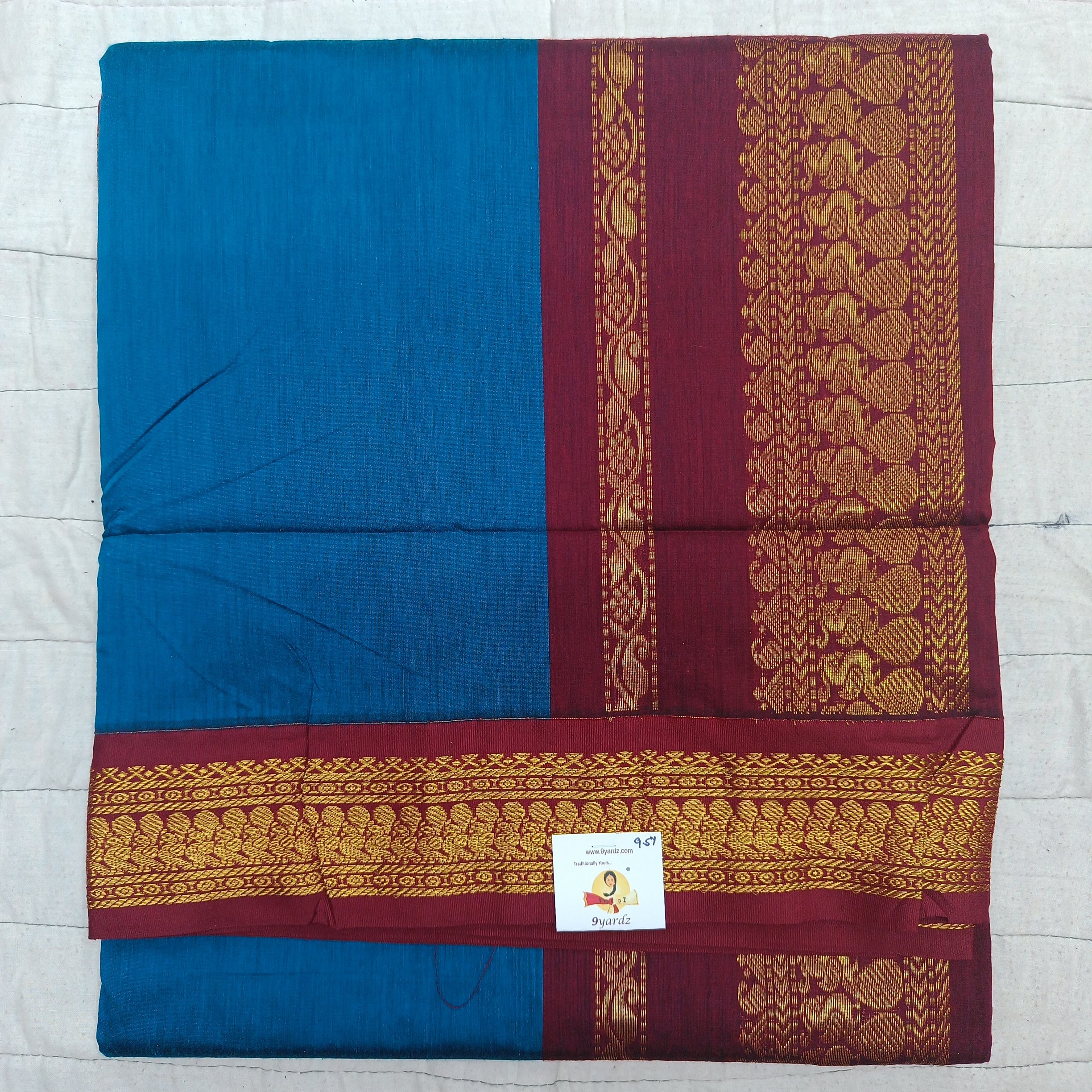 Kalyani Cotton 9.5yards