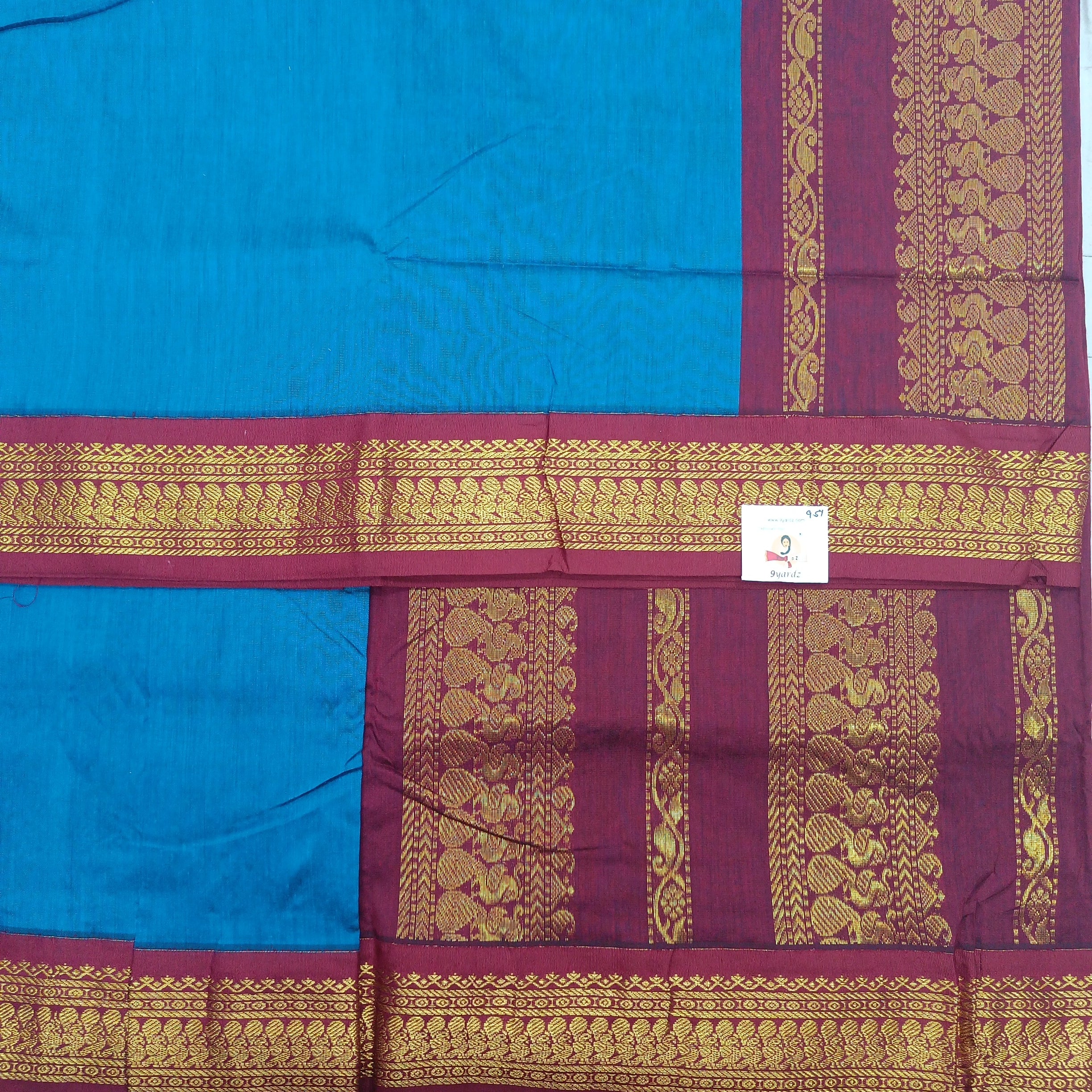 Kalyani Cotton 9.5yards