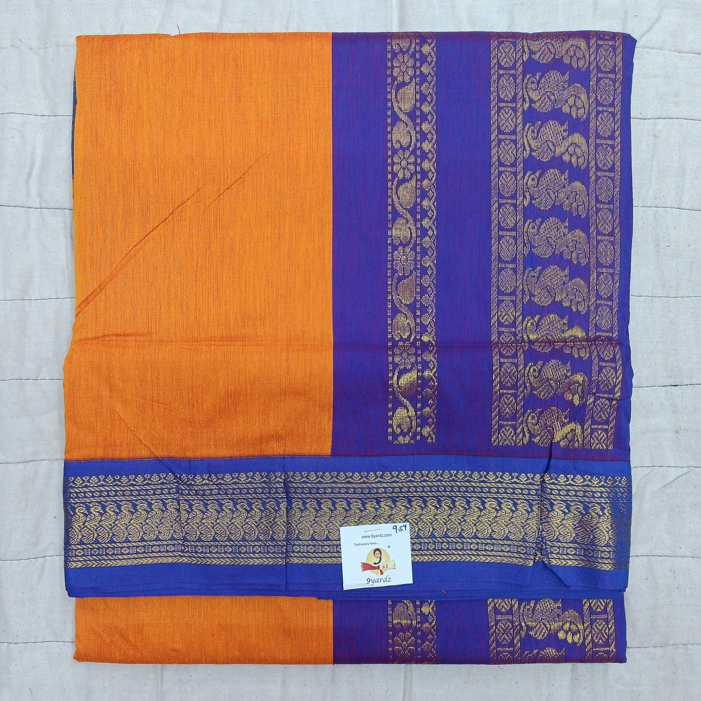 Kalyani Cotton 9.5yards