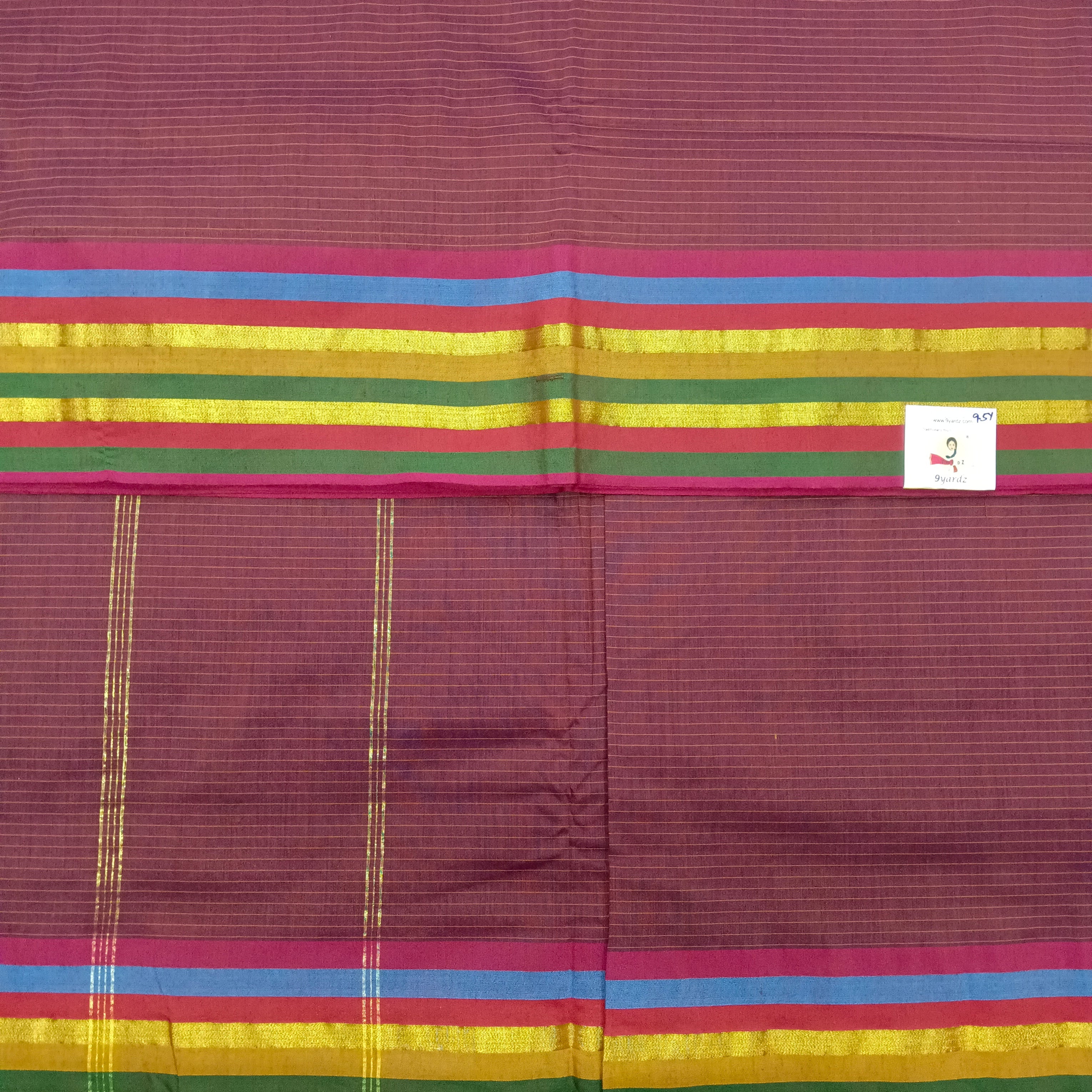 Kalyani Cotton lines 9.5 yards