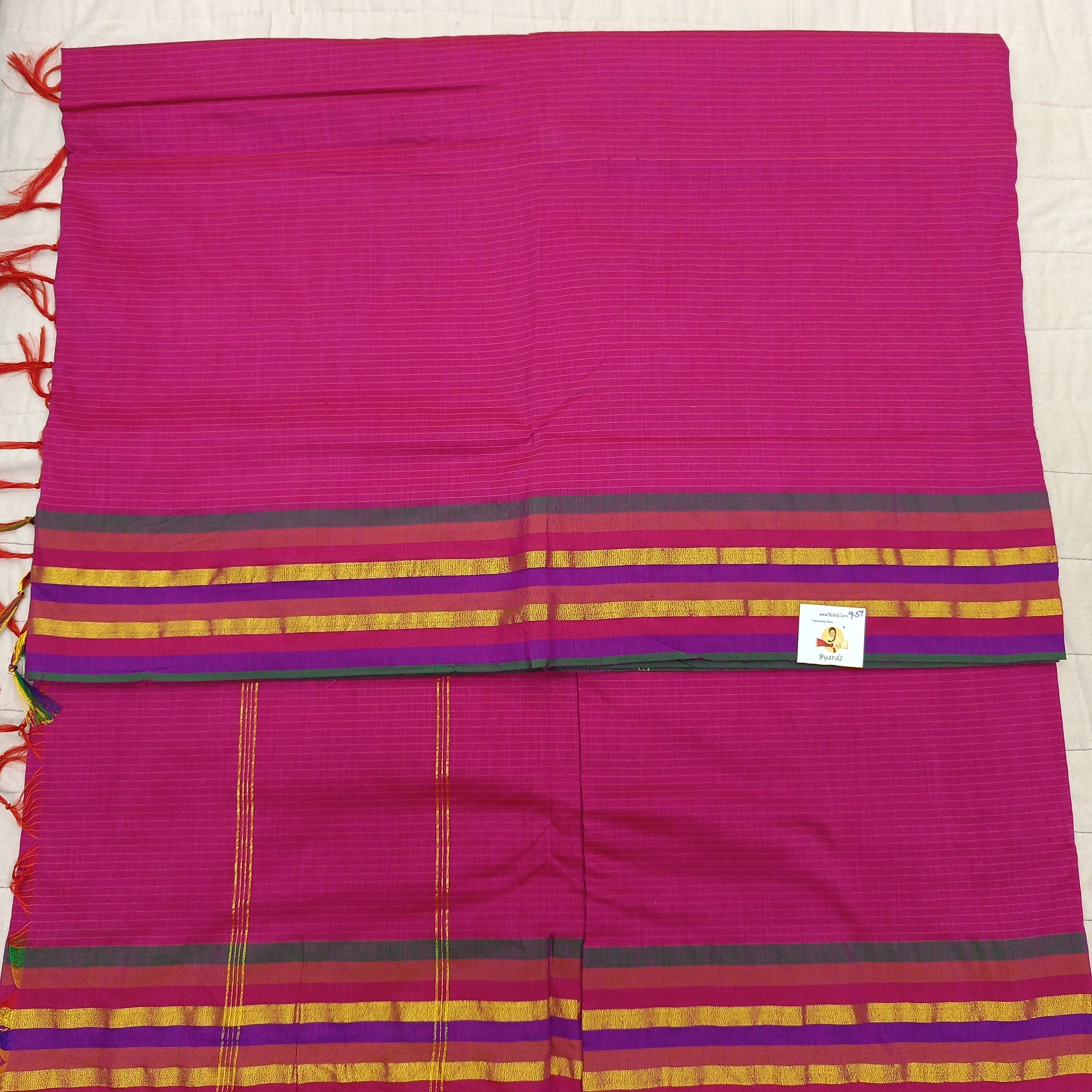 Kalyani Cotton lines 9.5 yards